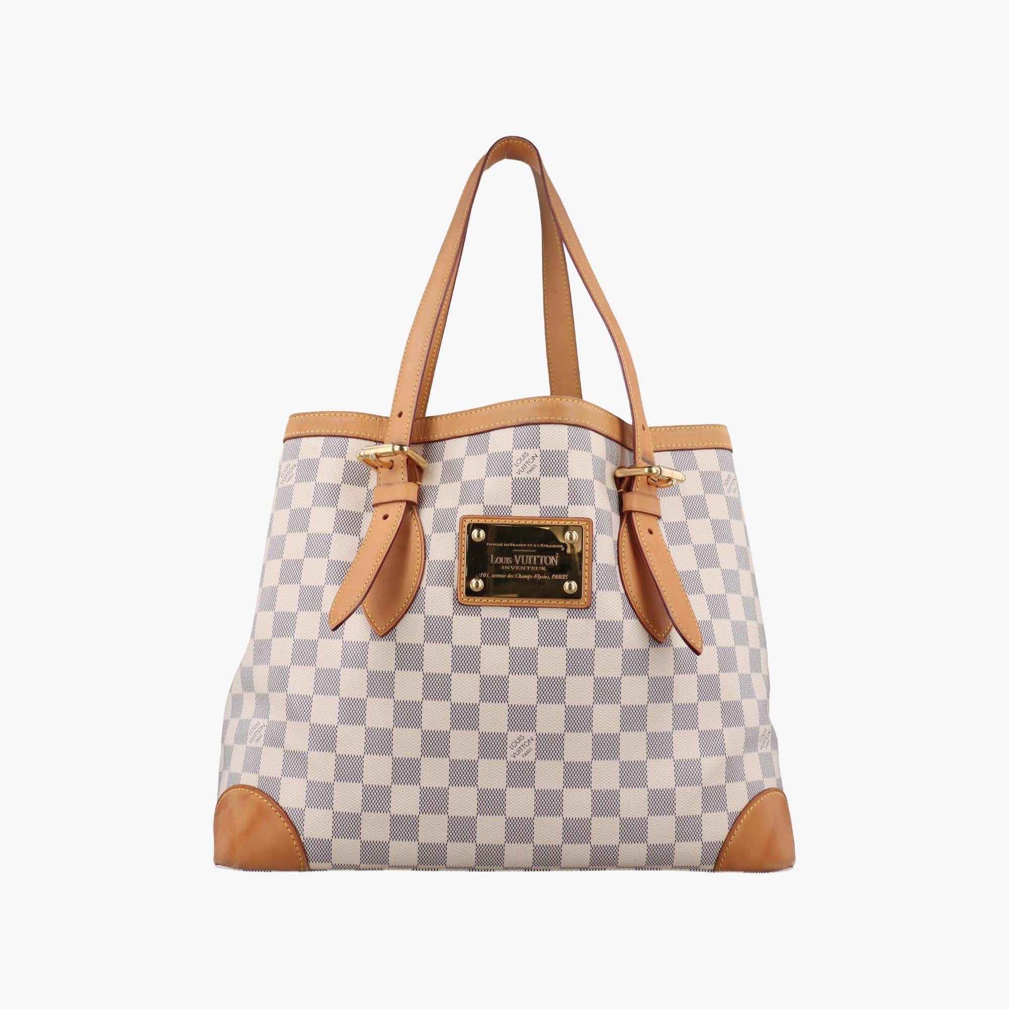 ルイヴィトン Louis Vuitton ショルダーバッグ レディース ハムプステッドMM アズール ダミエ キャンバス N51206 CR1191