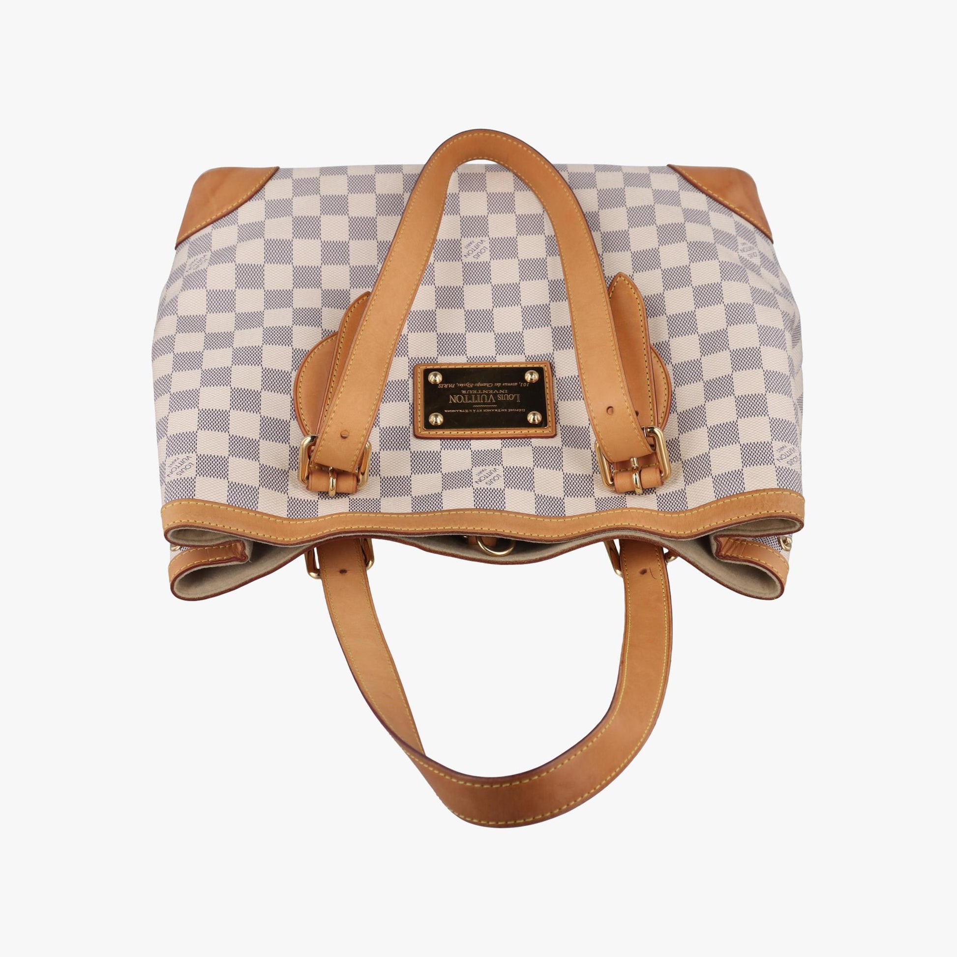 ルイヴィトン Louis Vuitton ショルダーバッグ レディース ハムプステッドMM アズール ダミエ キャンバス N51206 CR1191