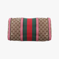 グッチ Gucci ボストンバッグ レディース シェリーライン ボストン ブラウン×マルチ キャンバス×レザー 247205 525040