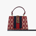 グッチ Gucci ショルダーバッグ レディース シルヴィ レッド レザー 470270 486628