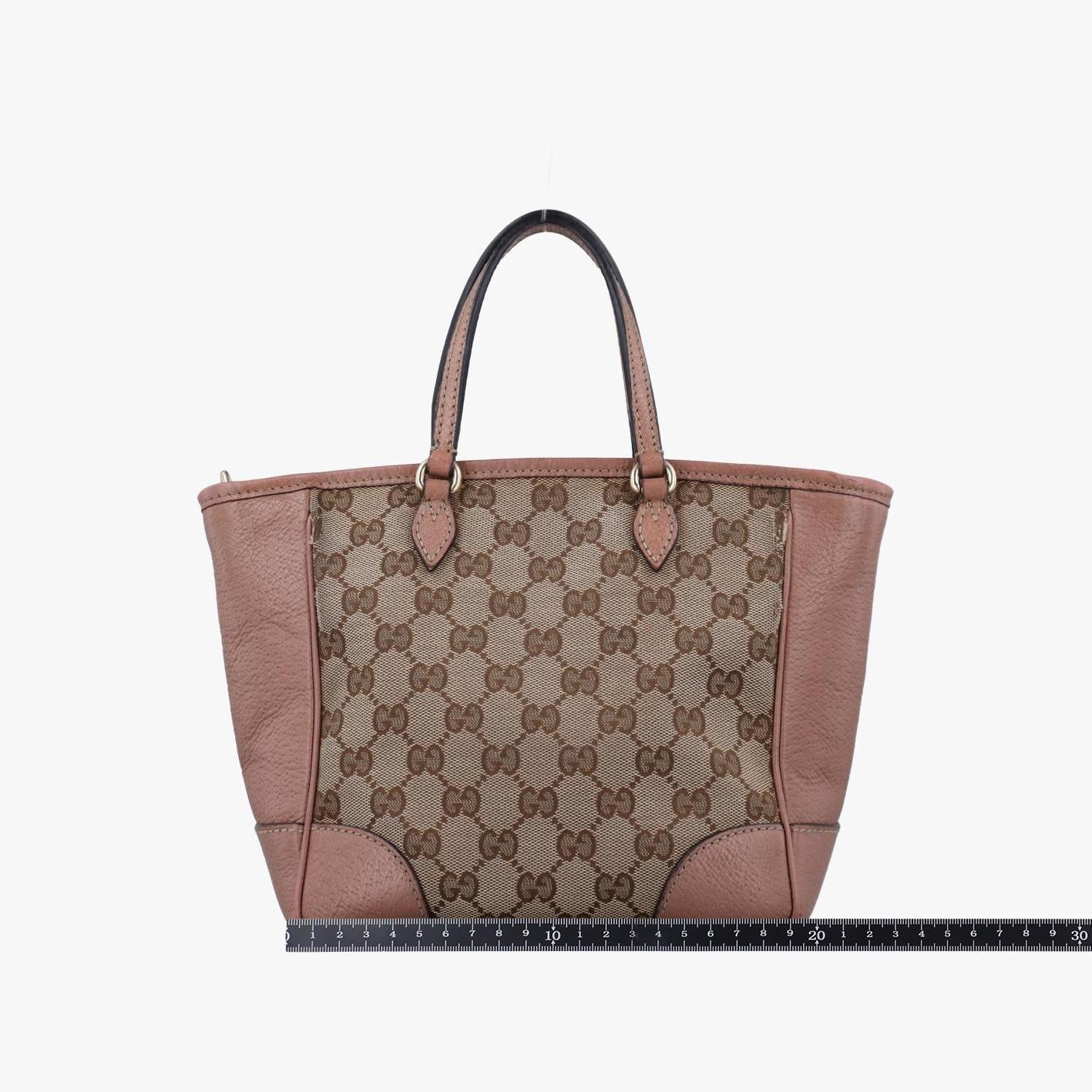 グッチ Gucci ショルダーバッグ レディース ブリー ベージュ x ピンク キャンバス x レザー 353121 E017261270