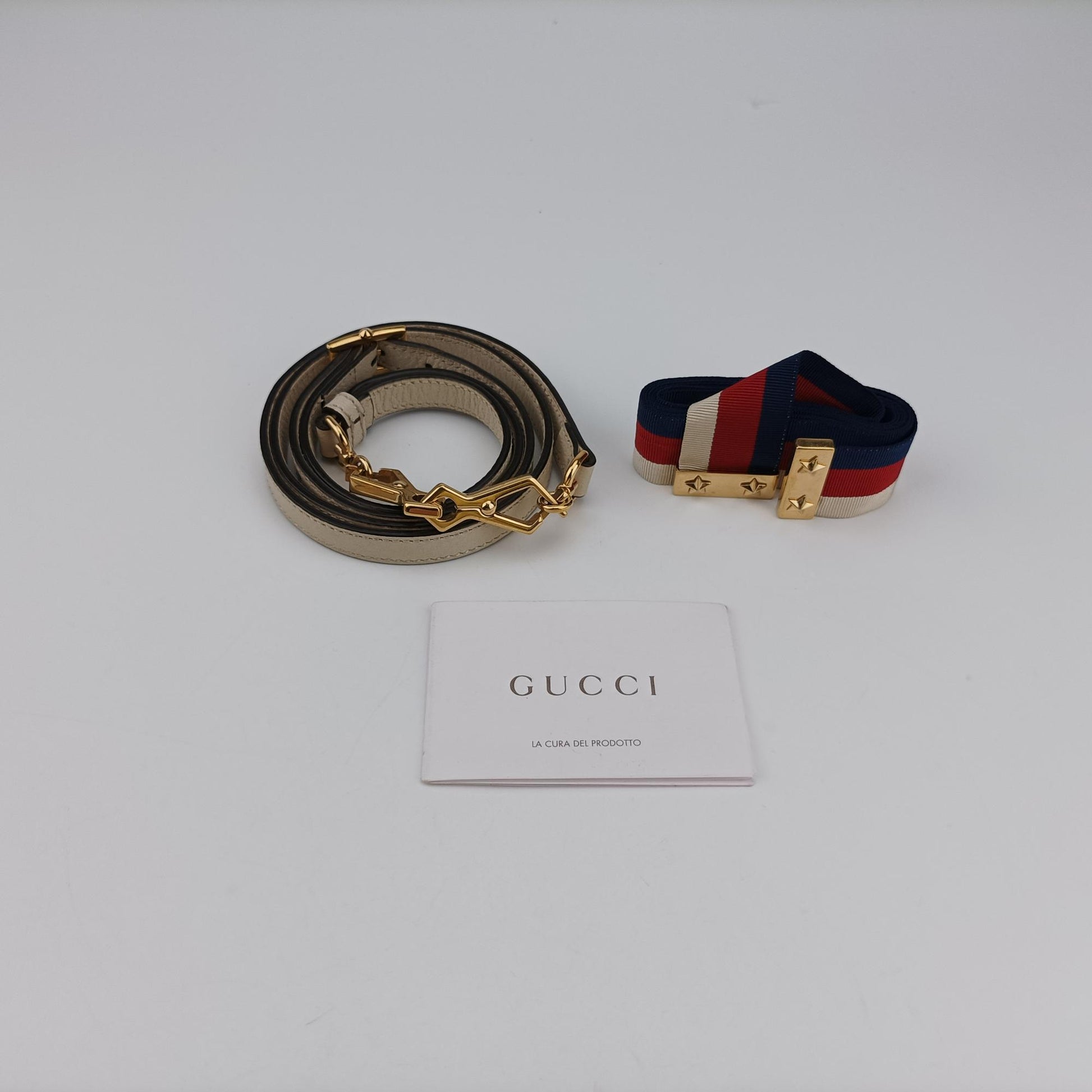 グッチ Gucci ショルダーバッグ レディース シルヴィ ホワイト レザー 524405 I027521566