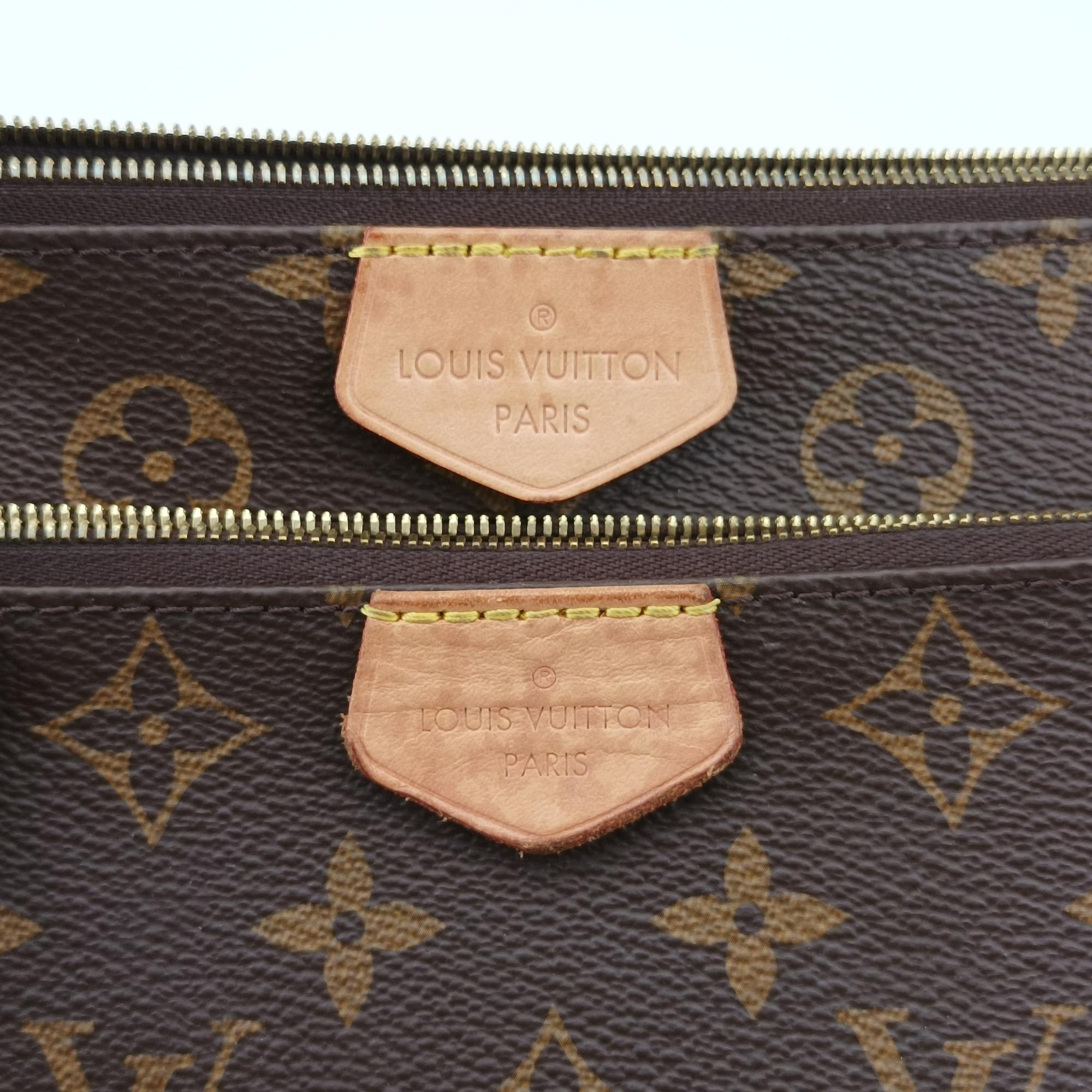 ルイヴィトン Louis Vuitton ショルダーバッグ レディース ミュルティポシェットアクセソワール モノグラム/ブラウン系 モノグラムキャンバス M44813 DR4220