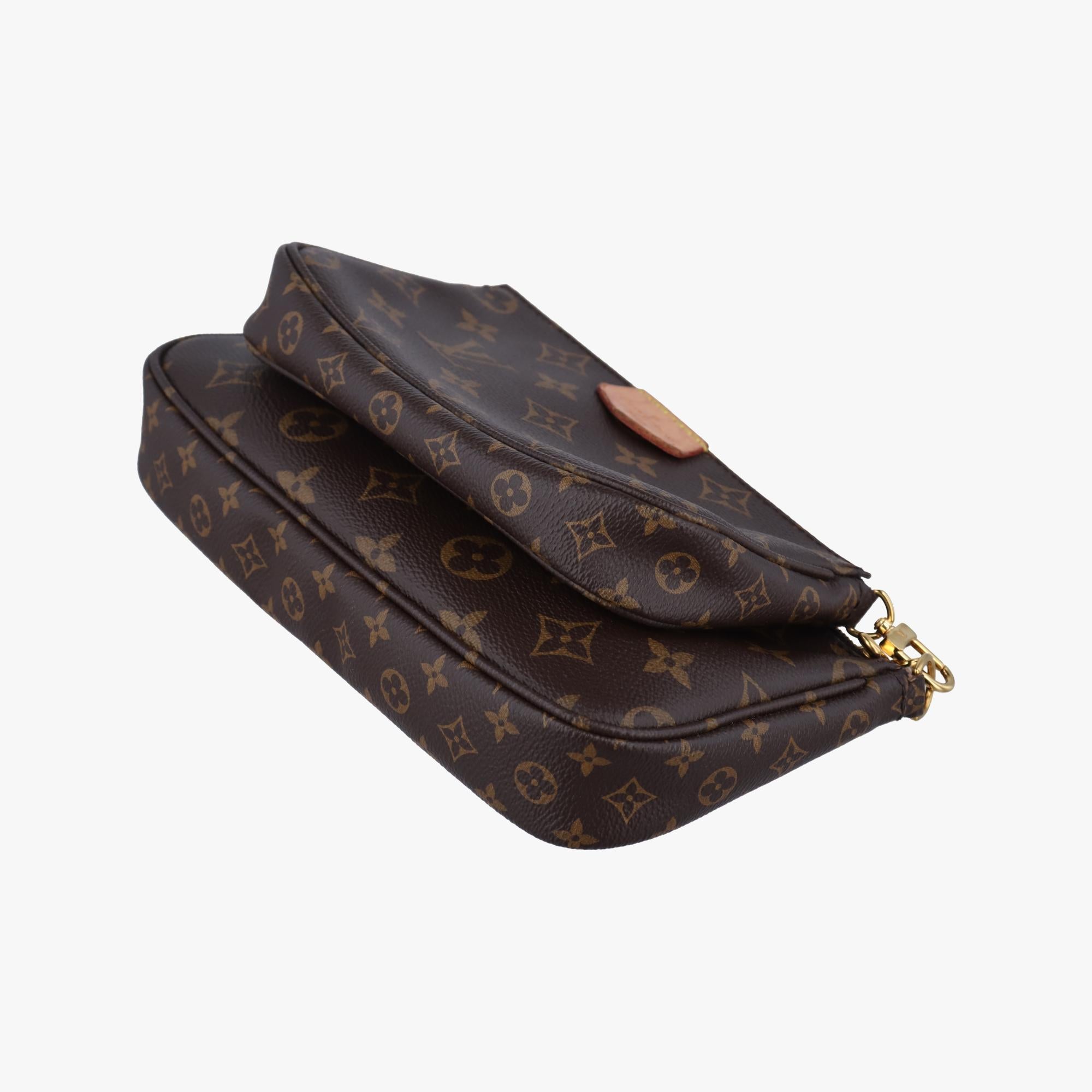 ルイヴィトン Louis Vuitton ショルダーバッグ レディース ミュルティポシェットアクセソワール モノグラム/ブラウン系 モノグラムキャンバス M44813 DR4220