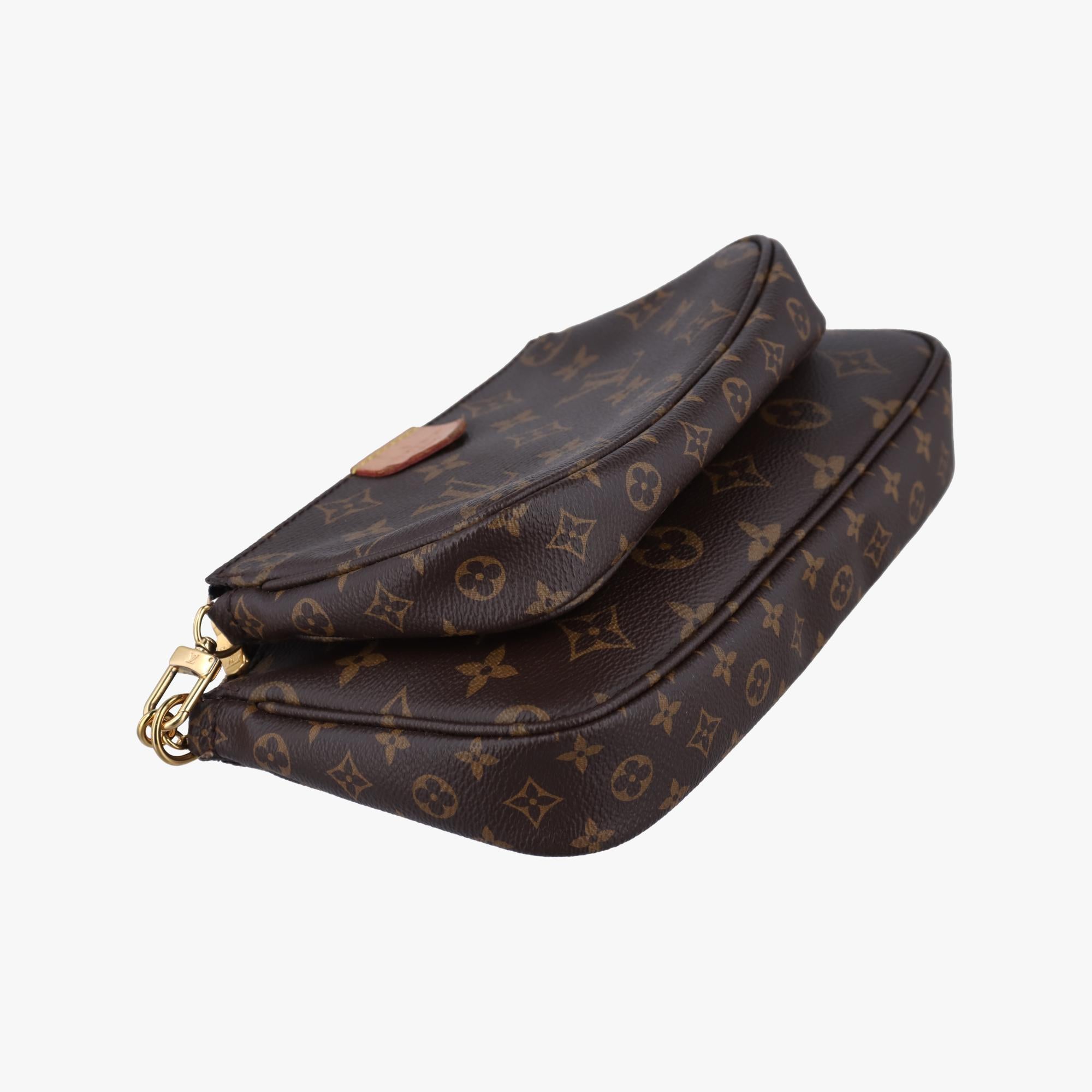 ルイヴィトン Louis Vuitton ショルダーバッグ レディース ミュルティポシェットアクセソワール モノグラム/ブラウン系 モノグラムキャンバス M44813 DR4220