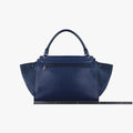 セリーヌ Celine ショルダーバッグ レディース トラペーズミディアム ブルー レザー×スエード F-VP-0133 F-CU-0133