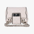 シャネル Chanel ショルダーバッグ レディース East West　2.55 ホワイト ラムスキン A37696 12141162