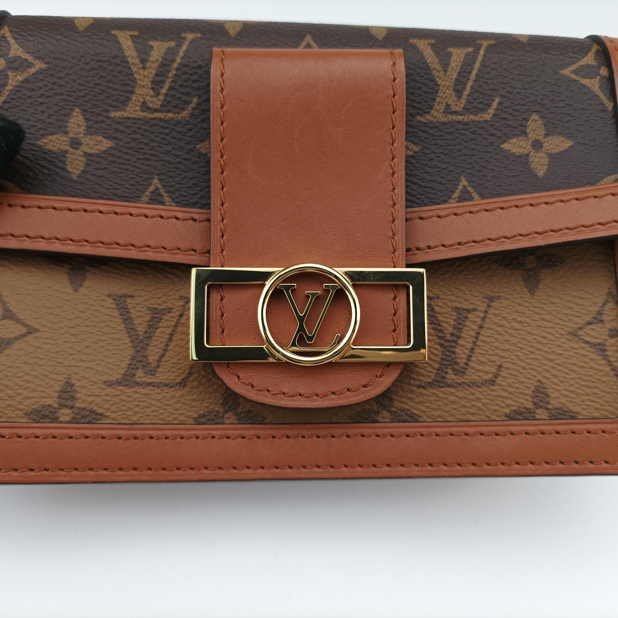 ルイヴィトン Louis Vuitton ボディバッグ/ウェストバッグ レディース ドーフィーヌ モノグラム/ブラウン系 モノグラムキャンバス M44586 AA0189