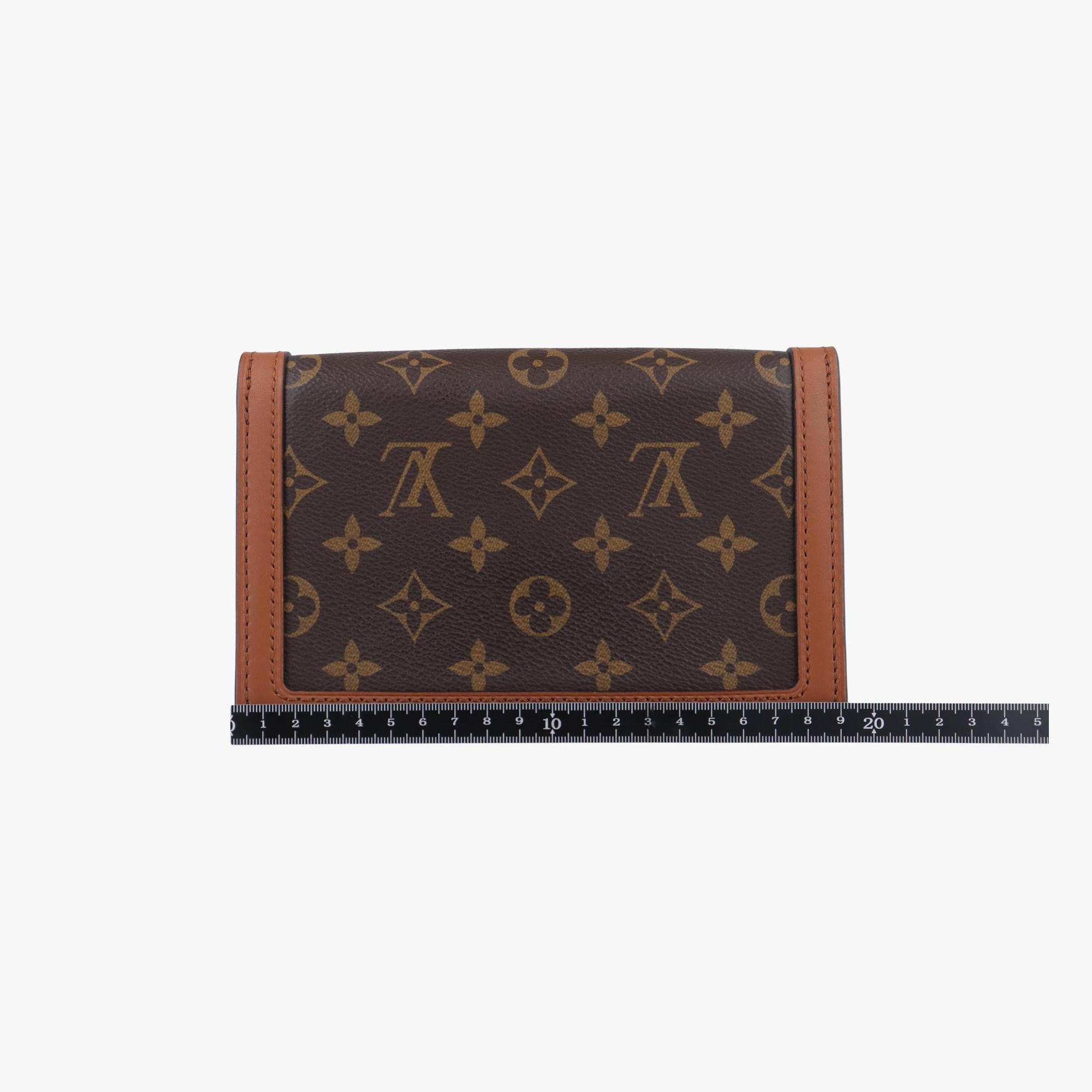 ルイヴィトン Louis Vuitton ボディバッグ/ウェストバッグ レディース ドーフィーヌ モノグラム/ブラウン系 モノグラムキャンバス M44586 AA0189