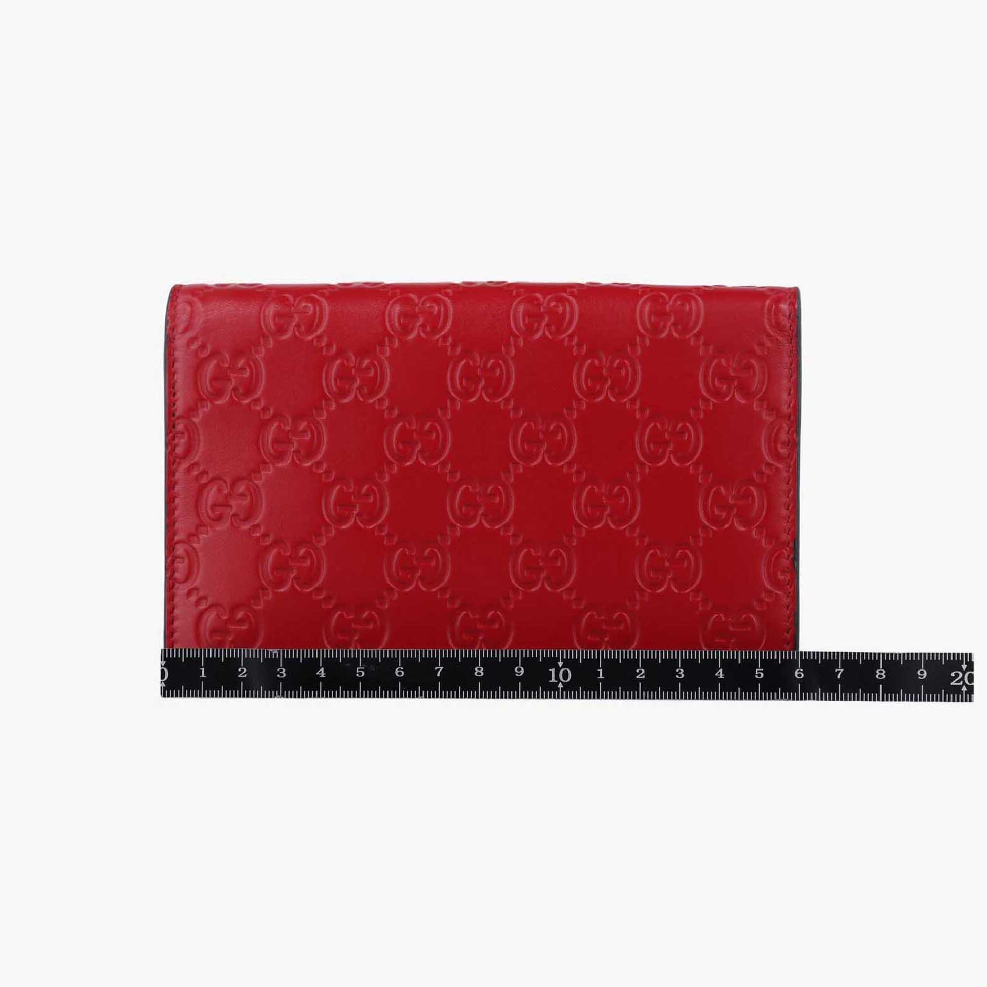 グッチ Gucci ショルダーバッグ レディース チェリー GG シグネチャー レッド レザー 481291