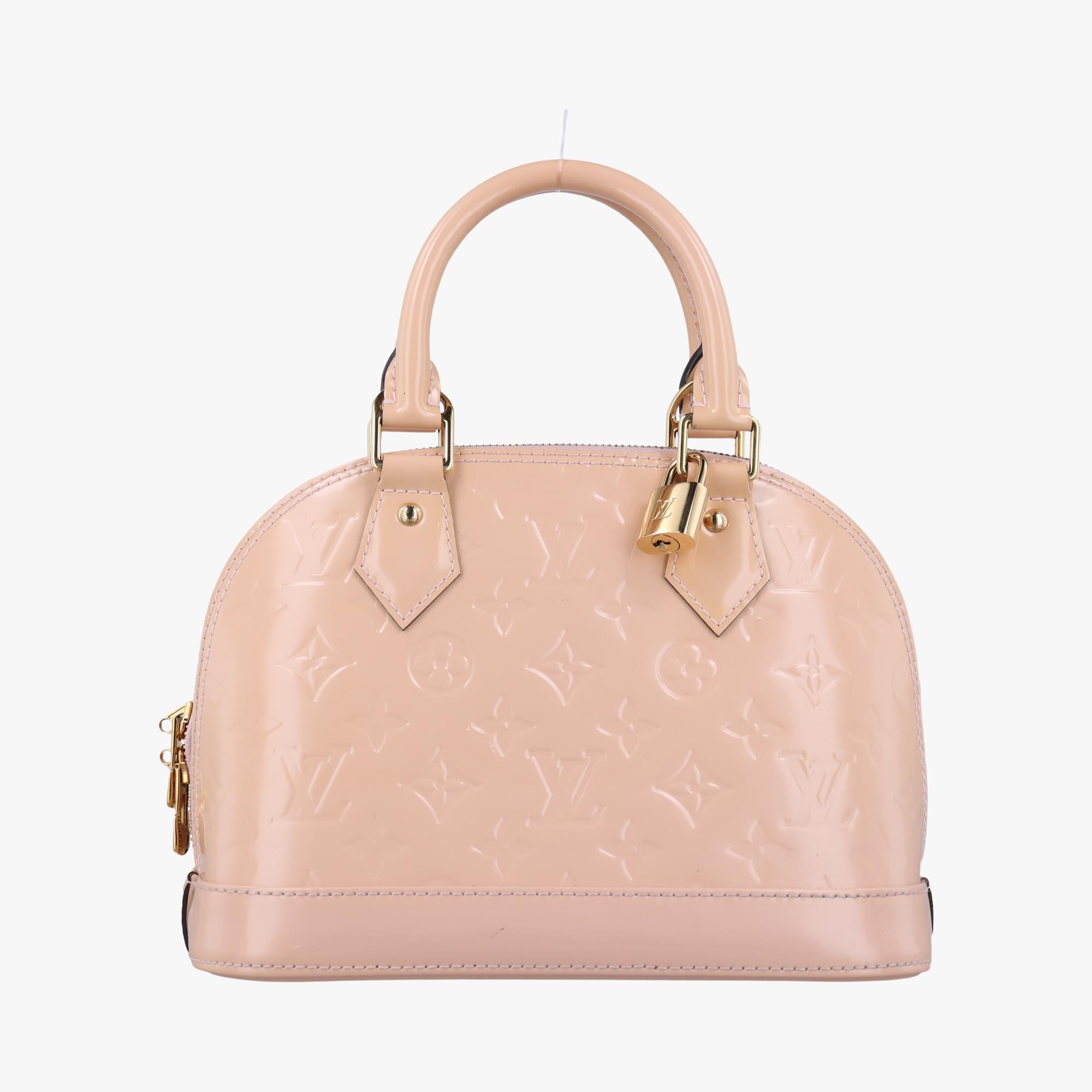 ルイヴィトン Louis Vuitton ショルダーバッグ レディース アルマBB ローズ バレリーヌ ヴェルニ M50415 FL4116