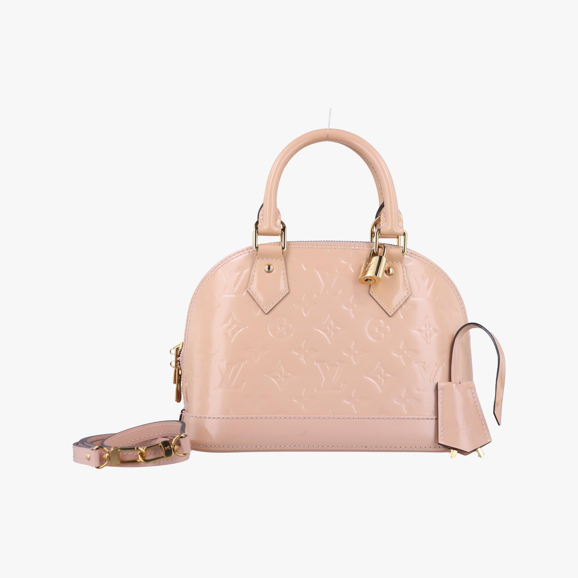 ルイヴィトン Louis Vuitton ショルダーバッグ レディース アルマBB ローズ バレリーヌ ヴェルニ M50415 FL4116