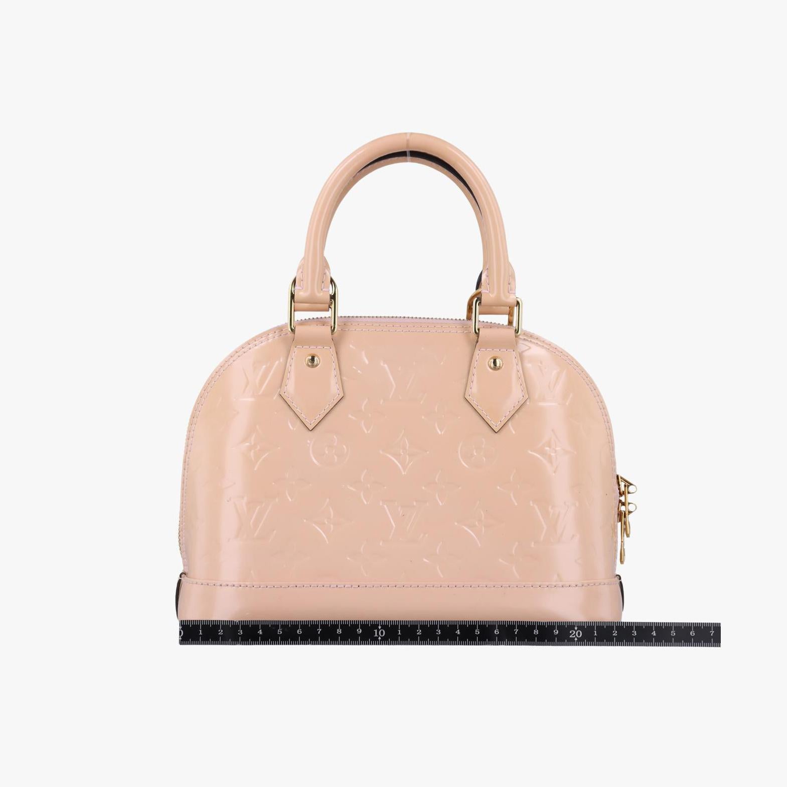 ルイヴィトン Louis Vuitton ショルダーバッグ レディース アルマBB ローズ バレリーヌ ヴェルニ M50415 FL4116