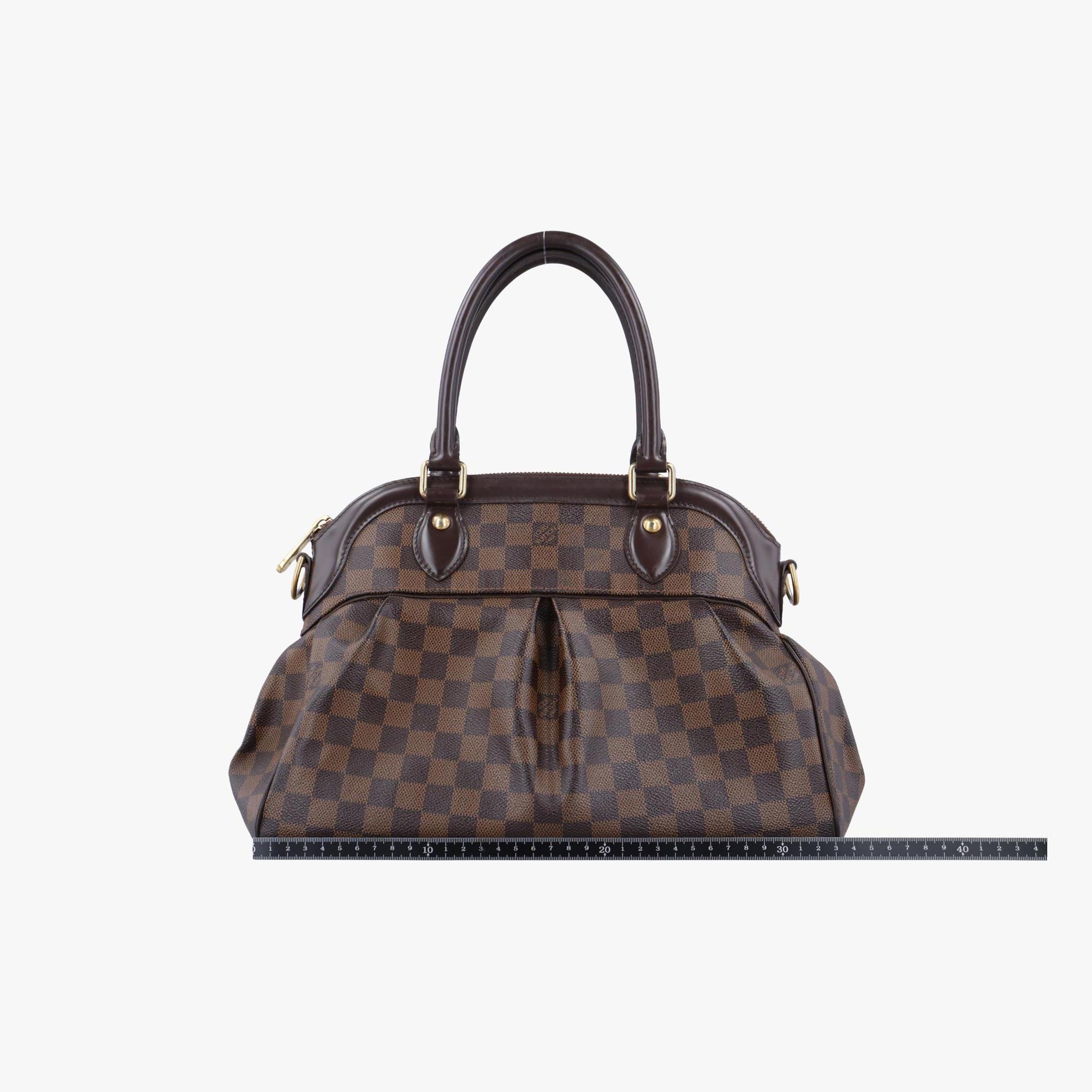 ルイヴィトン Louis Vuitton ショルダーバッグ レディース トレヴィPM エベヌ ダミエ キャンバス N51997 TJ3141