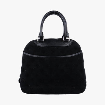 ルイヴィトン Louis Vuitton ハンドバッグ レディース ドーヴィル ブラック レザー×スエード  PL0133