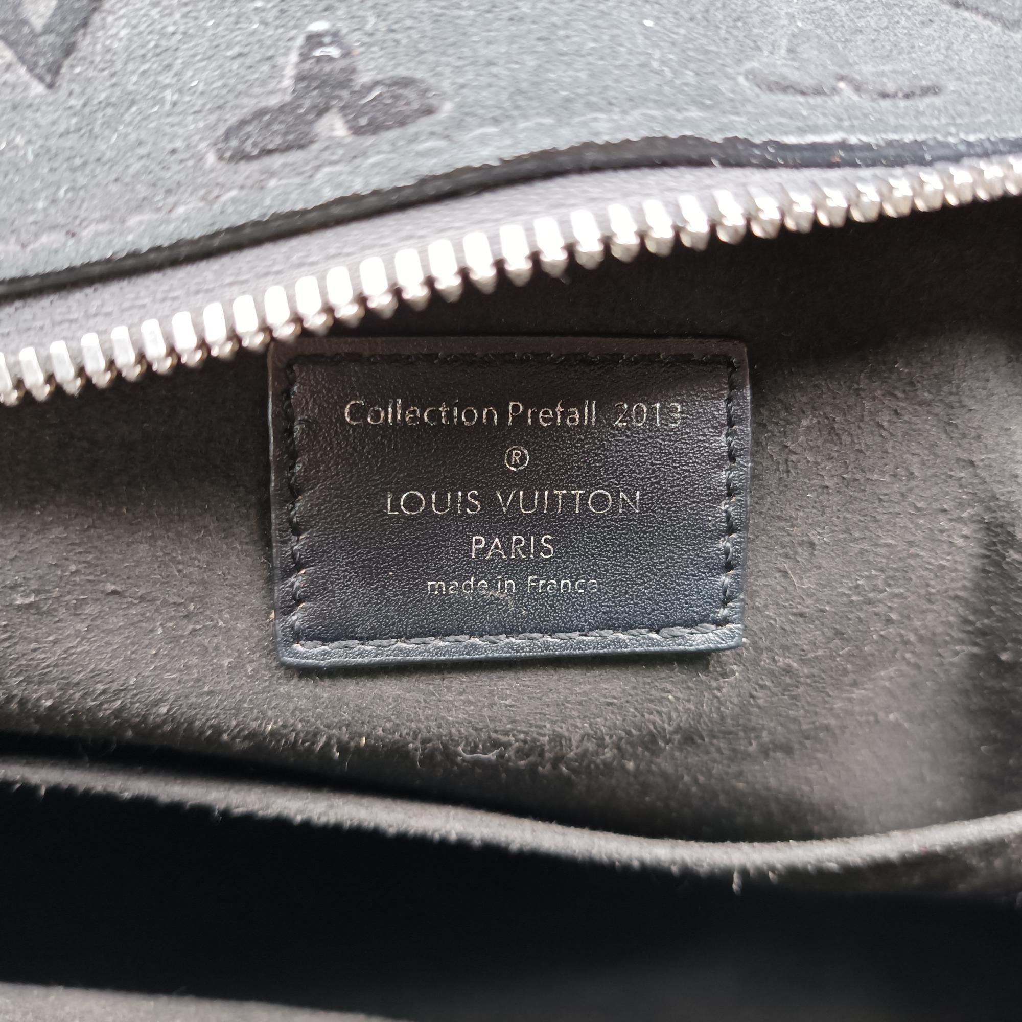 ルイヴィトン Louis Vuitton ハンドバッグ レディース ドーヴィル ブラック レザー×スエード  PL0133