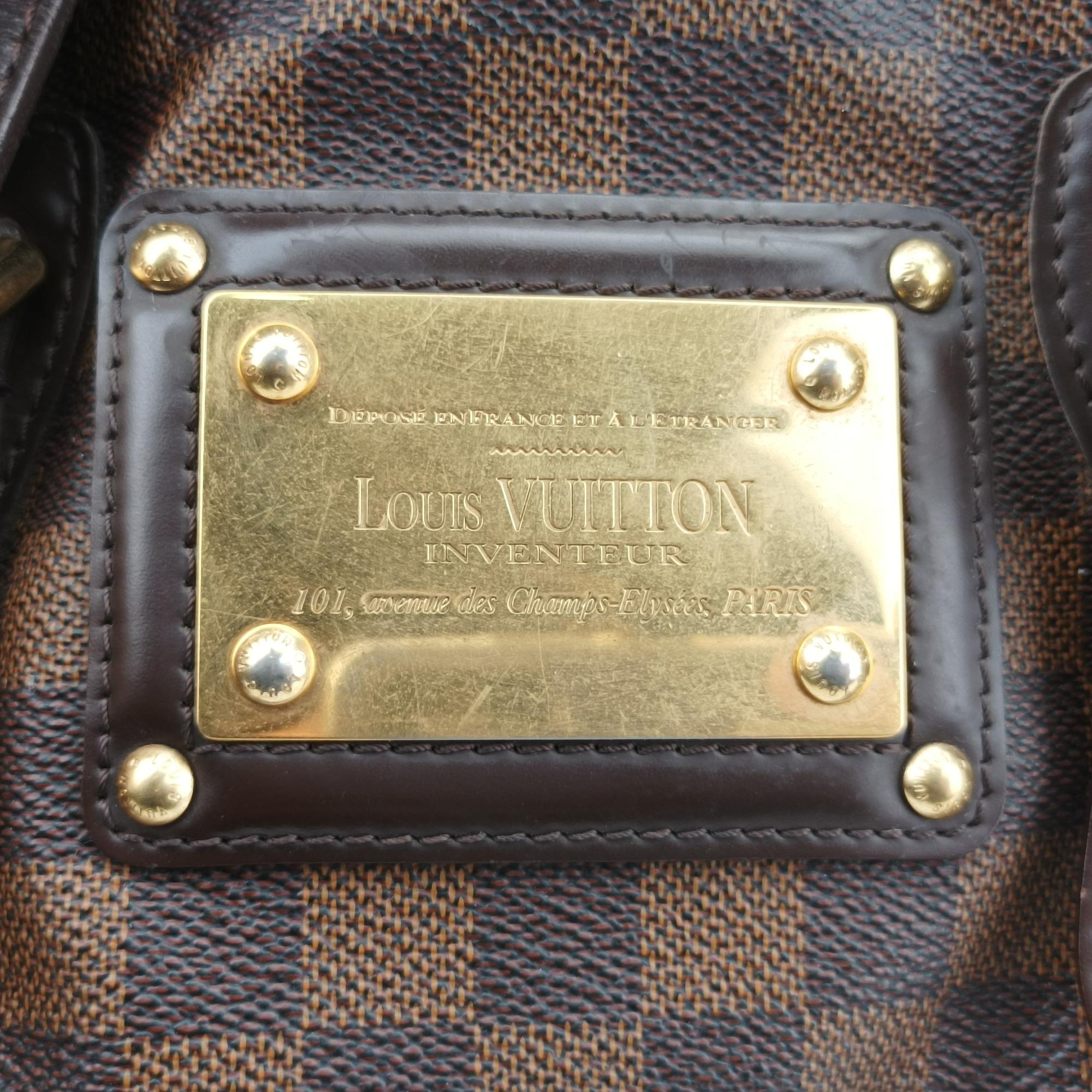 ルイヴィトン Louis Vuitton ボストンバッグ レディース バークレイ エベヌ ダミエ キャンバス N52000