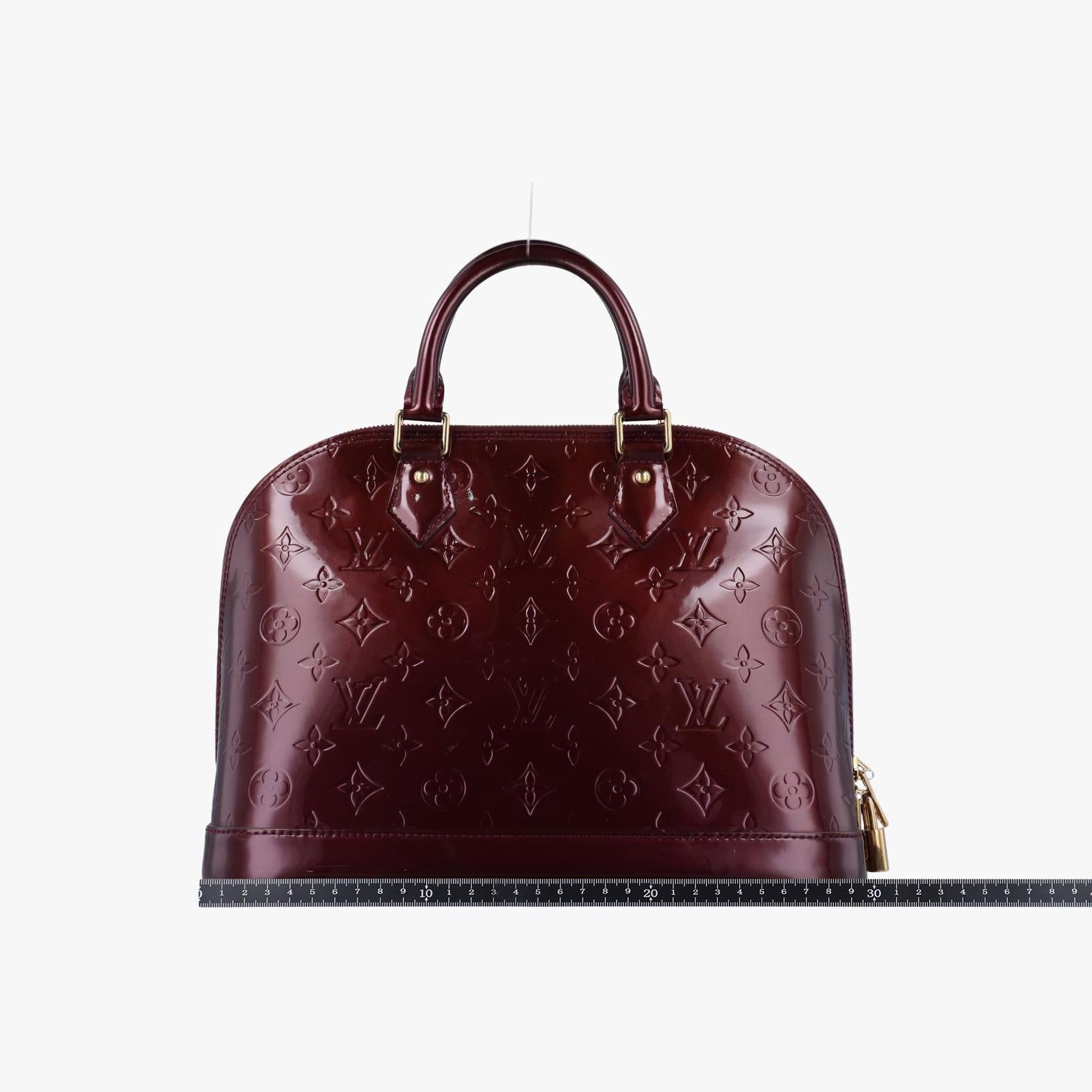 ルイヴィトン Louis Vuitton ハンドバッグ レディース アルマPM アマラント ヴェルニ M91611 MI6110