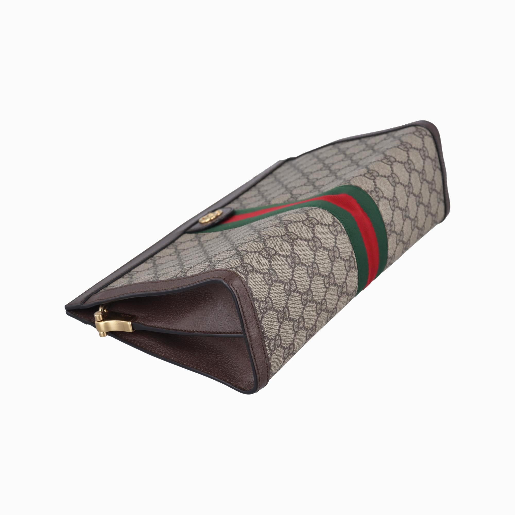 グッチ Gucci ショルダーバッグ レディース オフィディア ブラウン×レッド×グリーン PVCコーティングキャンバス×レザー 503876 A023943603