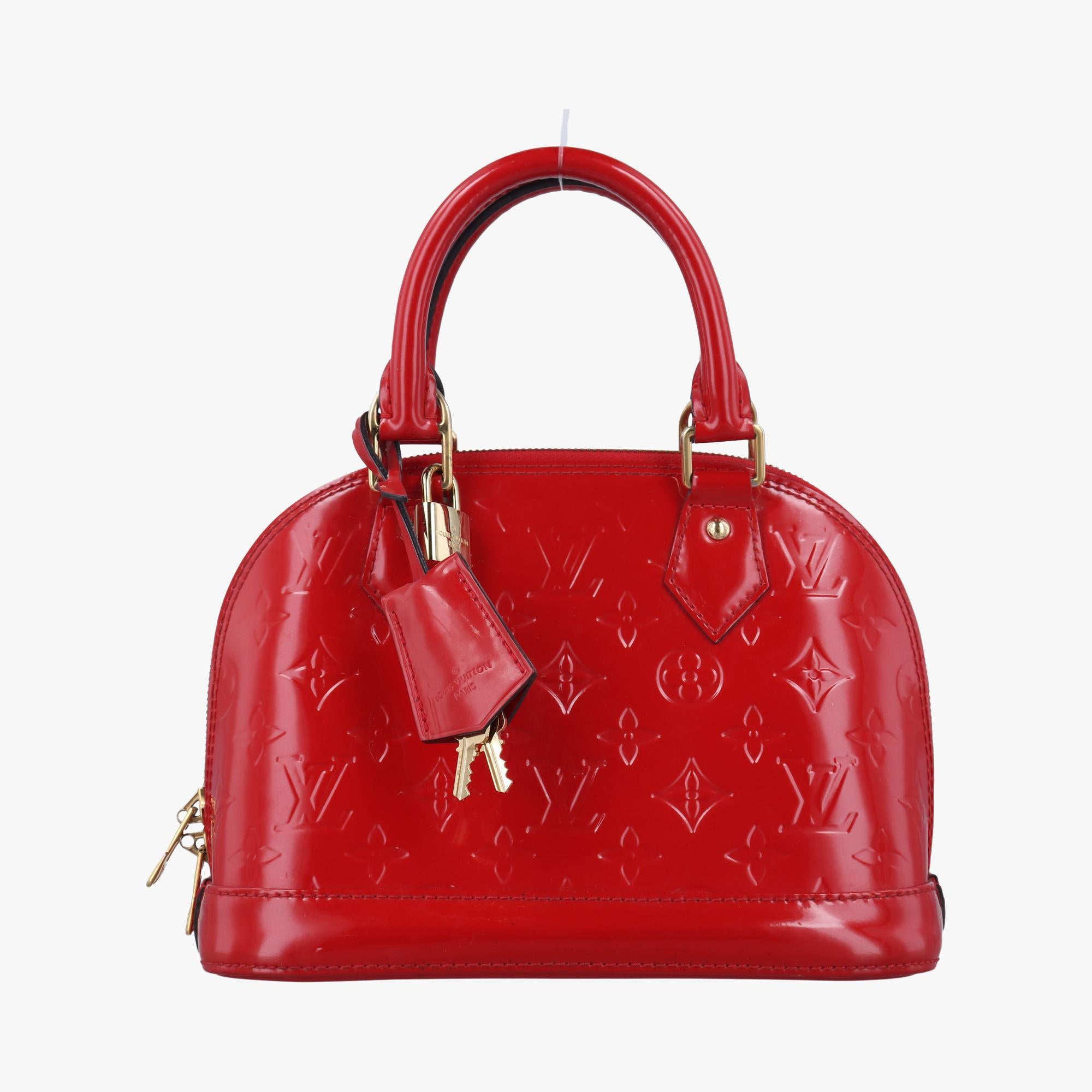 ルイヴィトン Louis Vuitton ショルダーバッグ レディース アルマBB スリーズ ヴェルニ M90174 FL1157