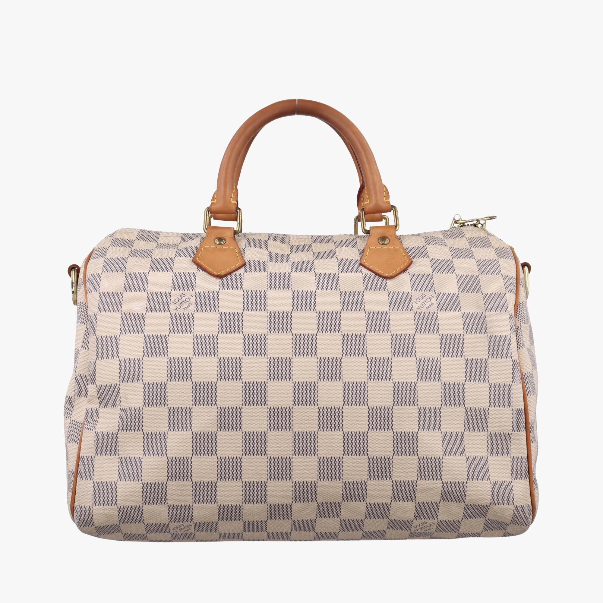 ルイヴィトン Louis Vuitton ボストンバッグ レディース スピーディ30 アズール ダミエ キャンバス N41533 DU0164