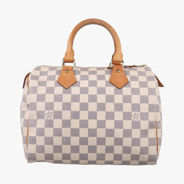 ルイヴィトン Louis Vuitton ボストンバッグ レディース スピーディ25 アズール ダミエ キャンパス N41534 MB1153