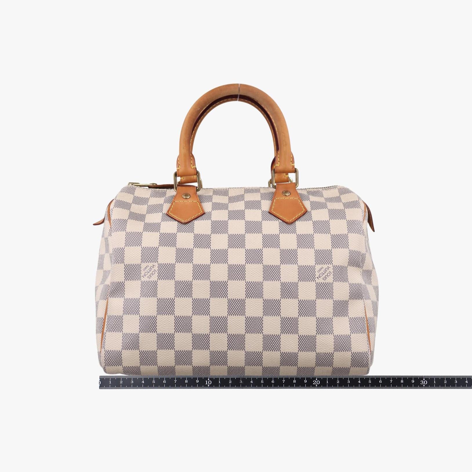 ルイヴィトン Louis Vuitton ボストンバッグ レディース スピーディ25 アズール ダミエ キャンパス N41534 MB1153