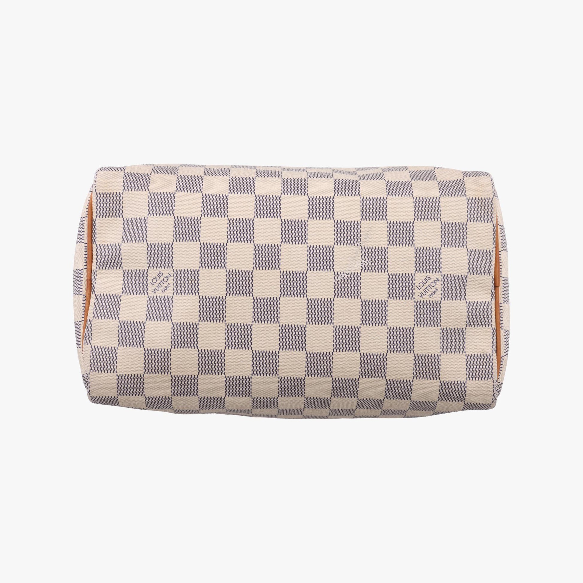 ルイヴィトン Louis Vuitton ボストンバッグ レディース スピーディ25 アズール ダミエ キャンパス N41534 MB1153