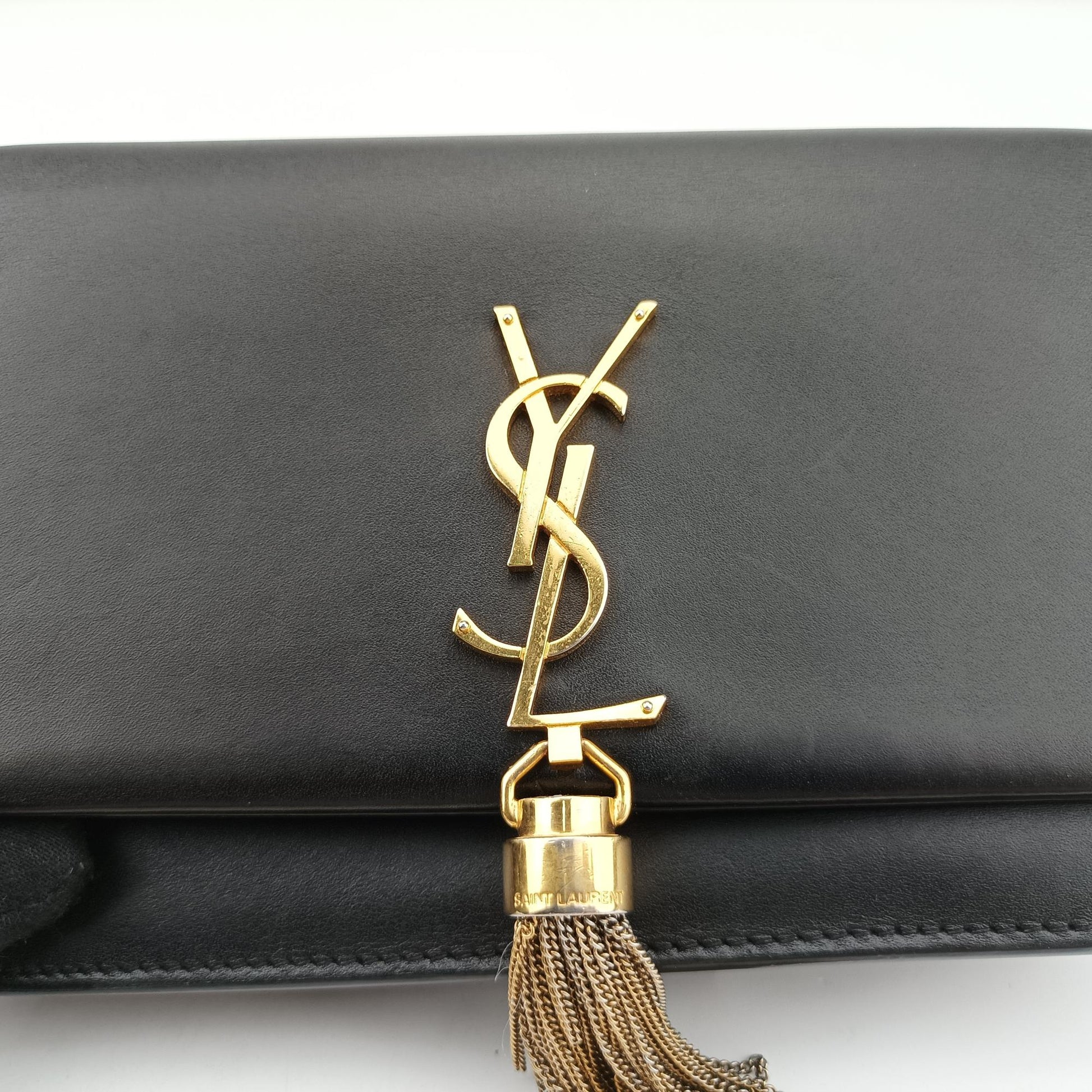 イヴサンローラン Yves saint Laurent ショルダーバッグ レディース ケイト ブラック レザー GUE452159.0319