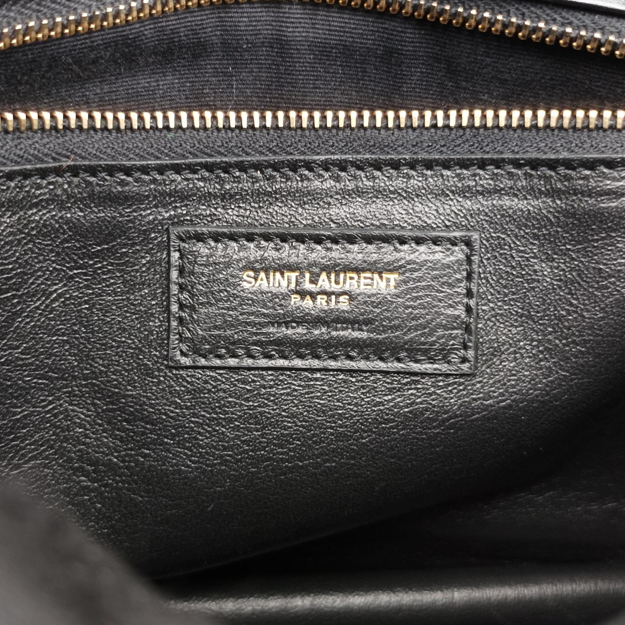 イヴサンローラン Yves saint Laurent ショルダーバッグ レディース カサンドラ　レオパード　プリント　モノグラム ブラック×レオパード レザー×馬の毛 ARS532750.0918