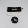 フェンディ Fendi ショルダーバッグ レディース サンシャイン ショッパー ミニ ブラックxイエロー ストロー 8BS051AKMS-228-8210