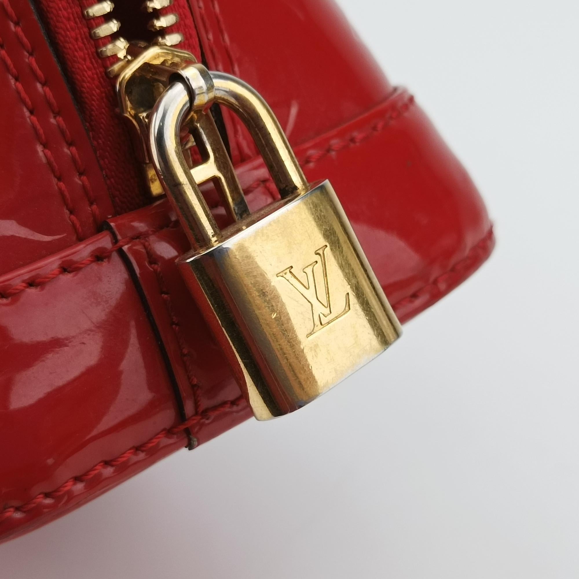 ルイヴィトン Louis Vuitton ショルダーバッグ レディース アルマBB ローズアンディアン ヴェルニ M91771 SD4184