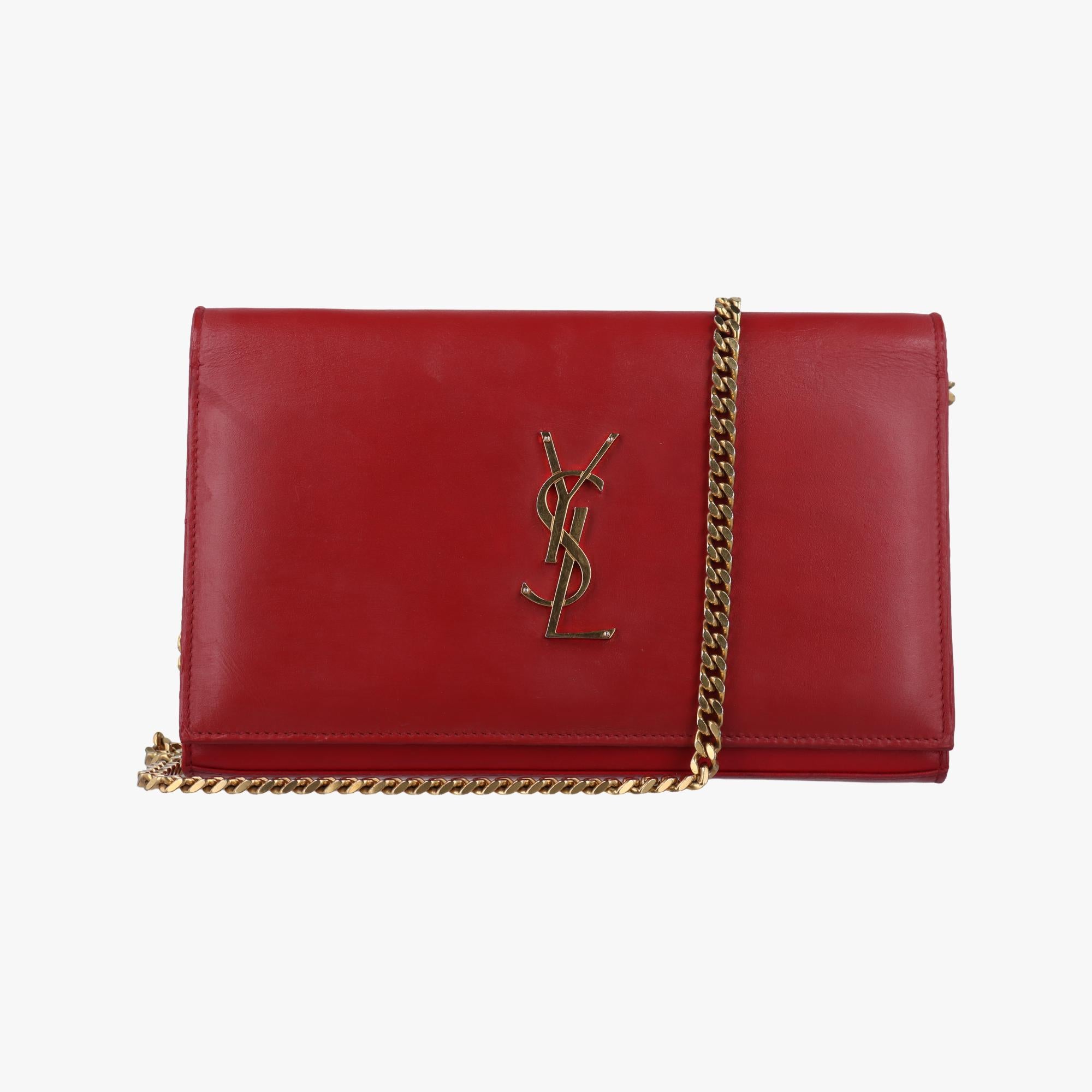 イヴサンローラン Yves saint Laurent ショルダーバッグ レディース ケイト レッド レザー HPP377829.1114