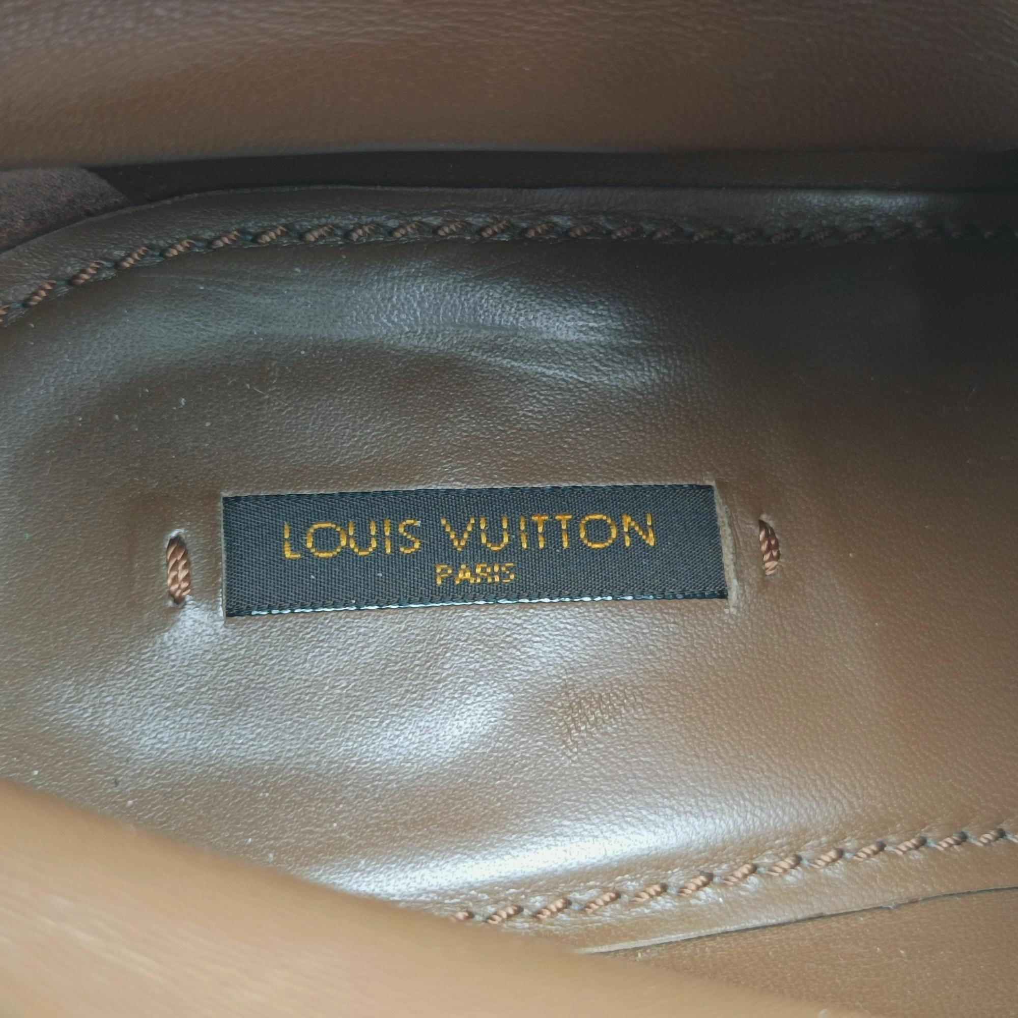 ルイヴィトン Louis Vuitton  レディース ブラック メンズ アンクル ブラック レザー MT 0144