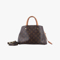 ルイヴィトン Louis Vuitton ショルダーバッグ レディース モンテーニュBB モノグラム/ブラウン系 モノグラムキャンバス M41055 CA5107