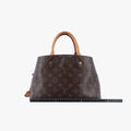 ルイヴィトン Louis Vuitton ショルダーバッグ レディース モンテーニュBB モノグラム/ブラウン系 モノグラムキャンバス M41055 CA5107