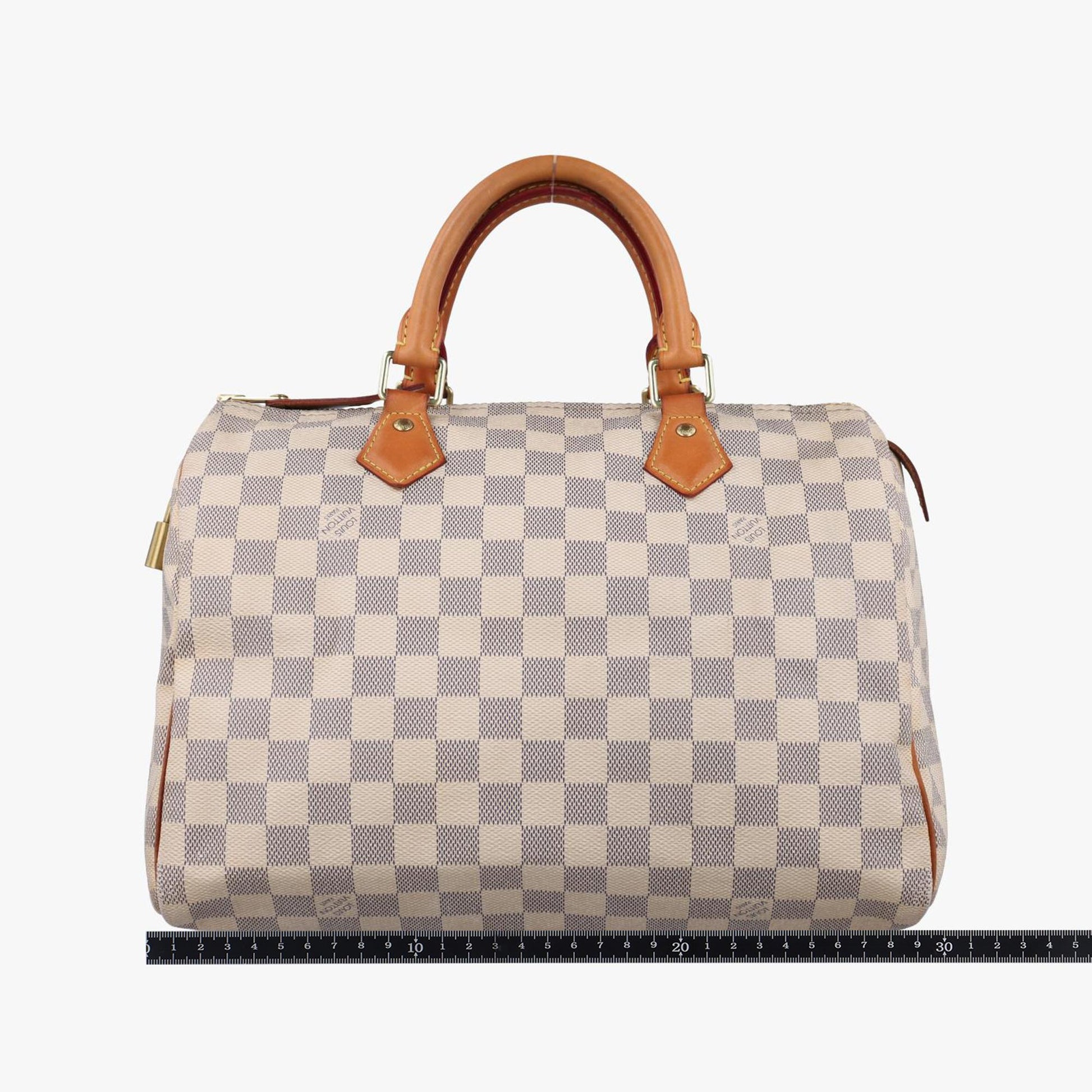 ルイヴィトン Louis Vuitton ボストンバッグ レディース スピーディ30 アズール ダミエ キャンパス N41533 SP1117