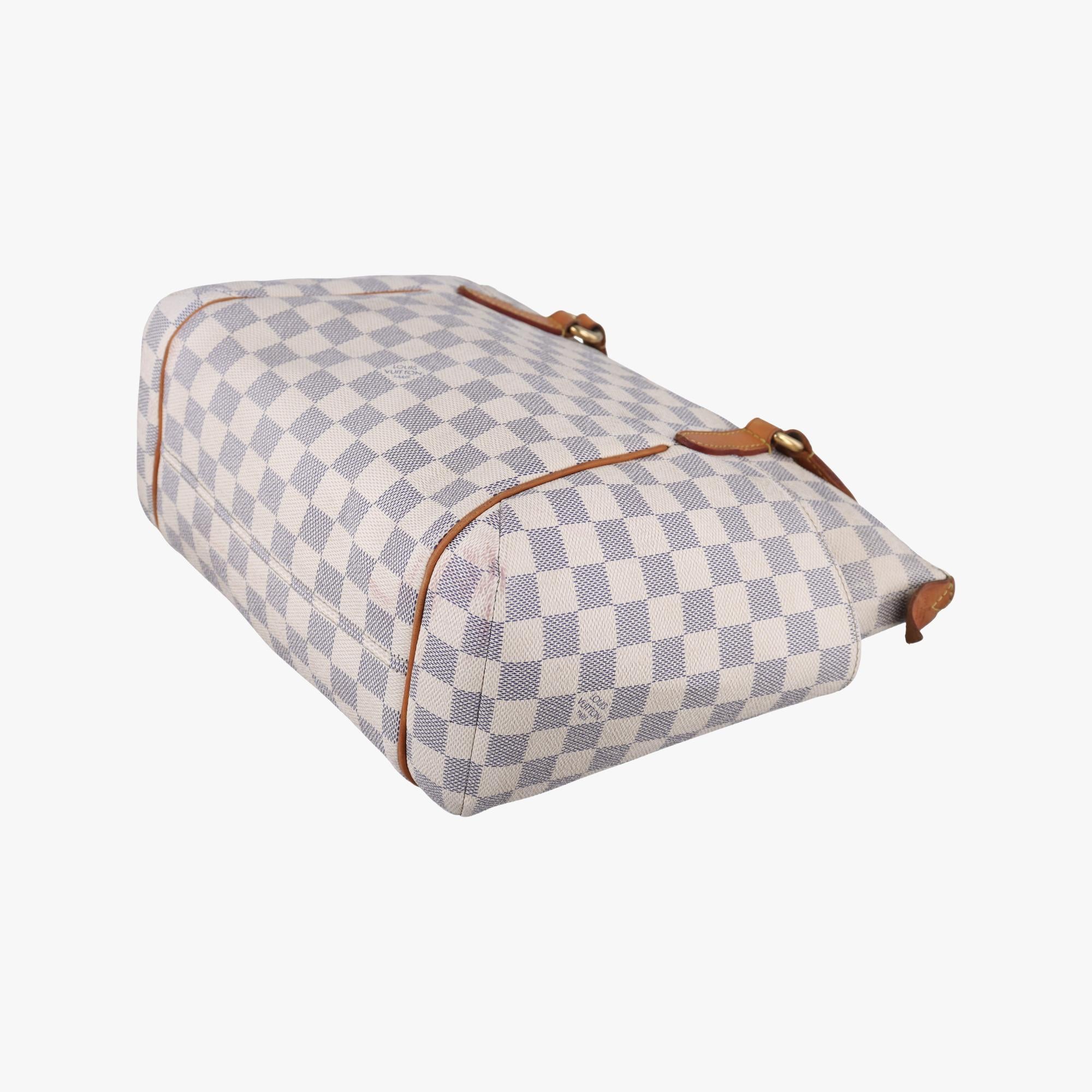 ルイヴィトン Louis Vuitton ショルダーバッグ レディース トータリーPM ホワイト ダミエキャンバス N51261 DU2101