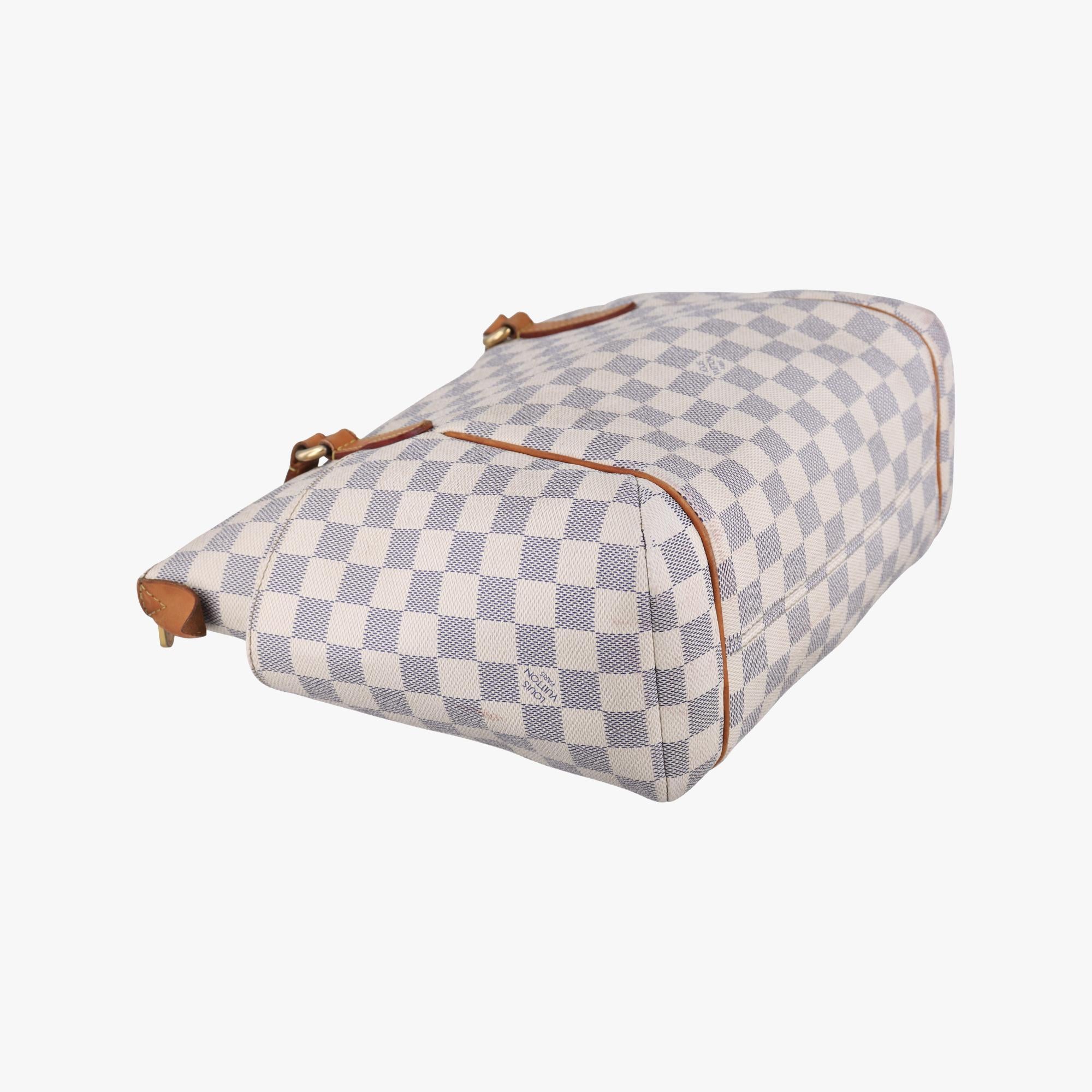 ルイヴィトン Louis Vuitton ショルダーバッグ レディース トータリーPM ホワイト ダミエキャンバス N51261 DU2101