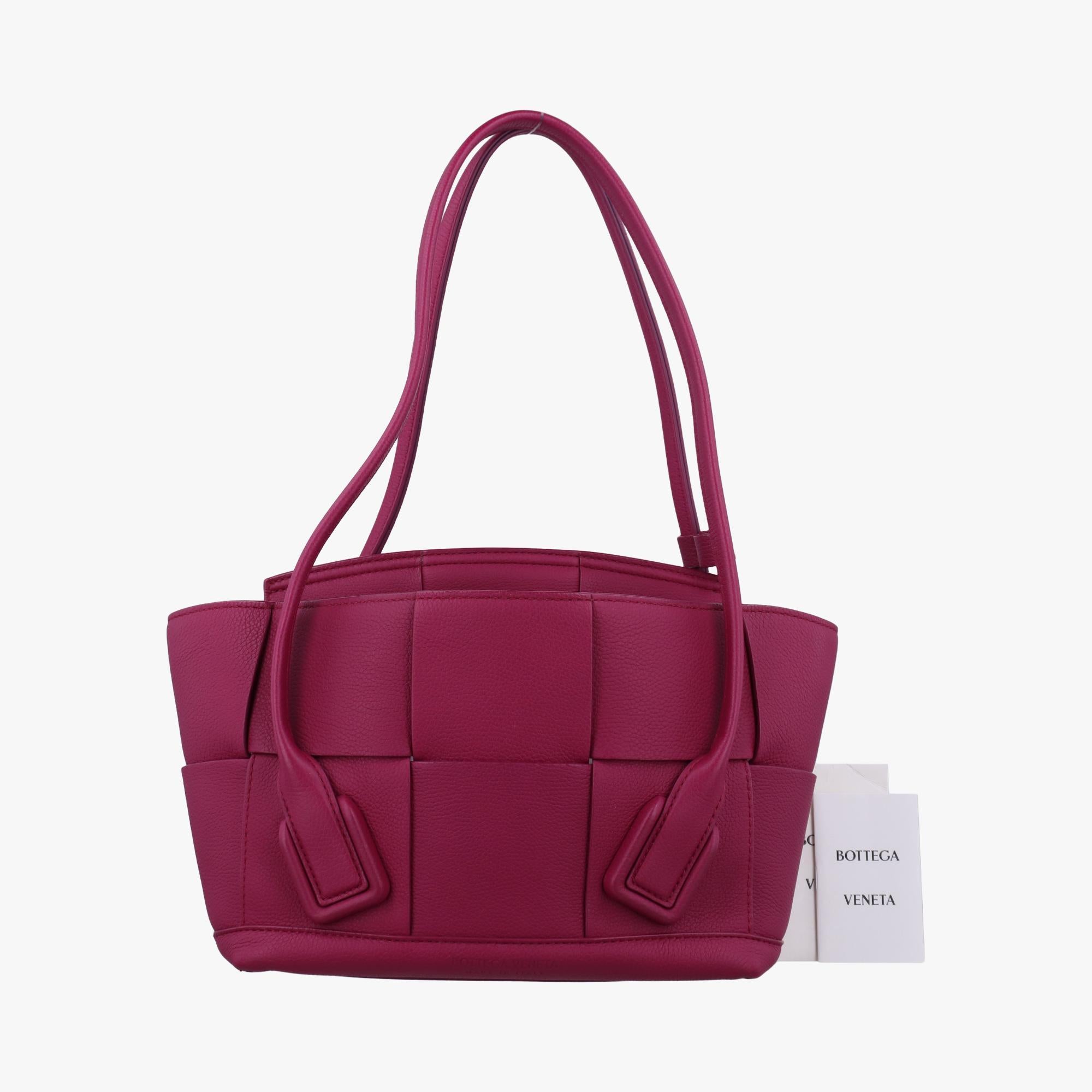 ボッテガヴェネタ Bottega Veneta ハンドバッグ レディース ザ アルコ パープル レザー B09655296W