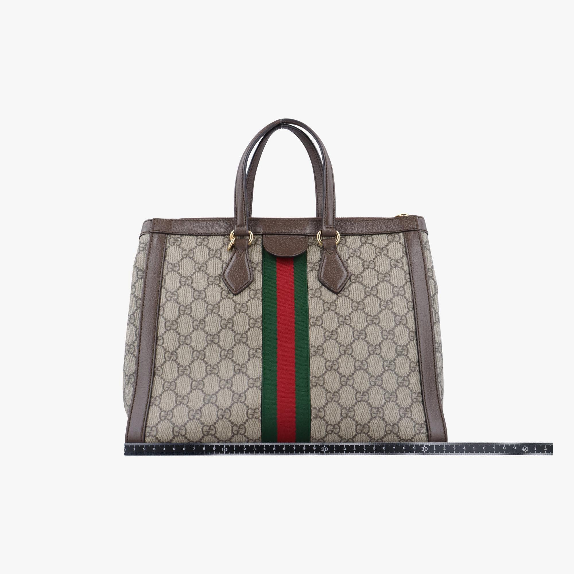 グッチ Gucci ショルダーバッグ レディース オフィディア ベージュ×レッド×グリーン PVCコーティングキャンバス×レザー 524537 B035574246