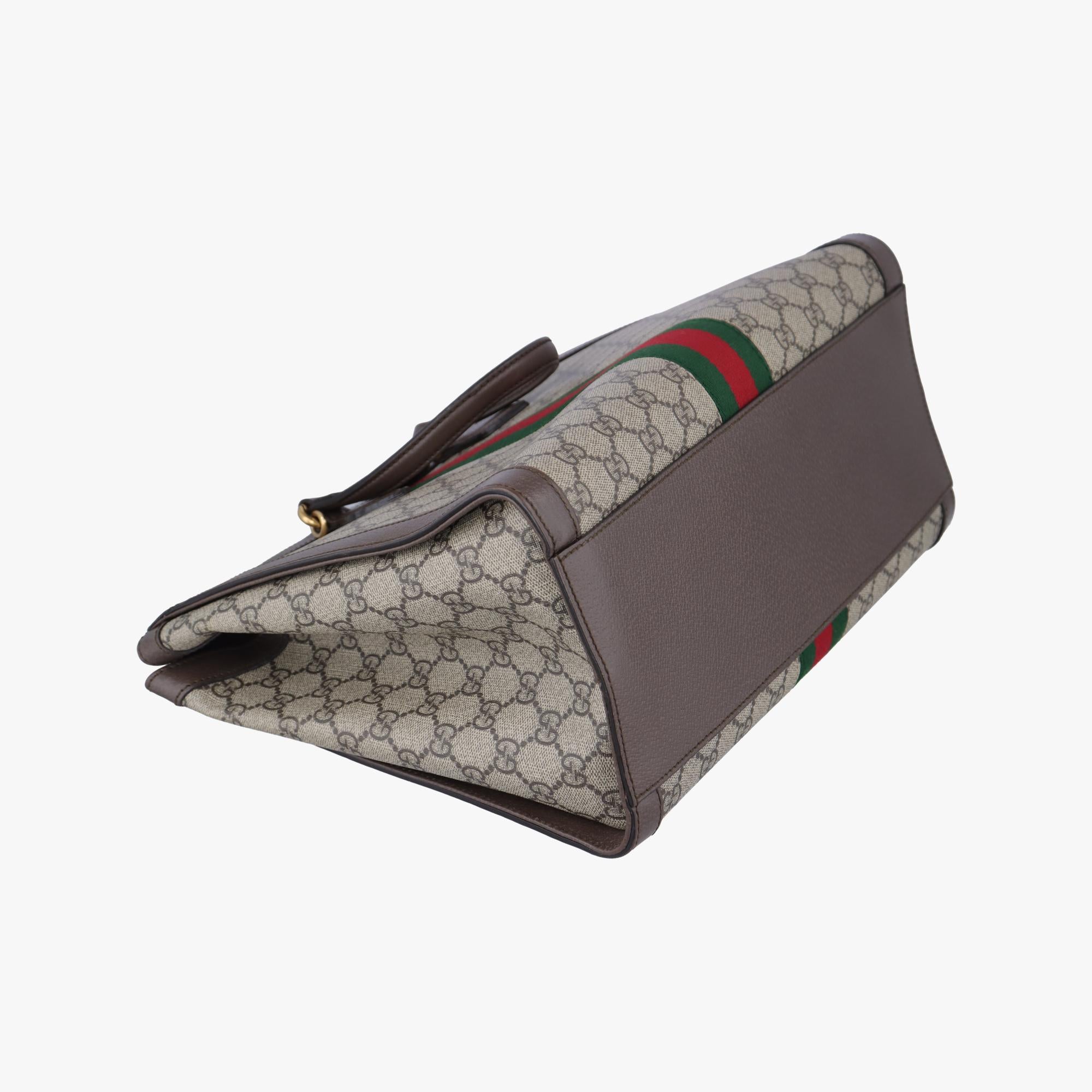 グッチ Gucci ショルダーバッグ レディース オフィディア ベージュ×レッド×グリーン PVCコーティングキャンバス×レザー 524537 B035574246