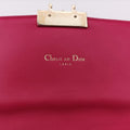 クリスチャンディオール Christian Dior ショルダーバッグ レディース ミス ディオール カナージュ ローズ レッド ラムスキン 02-LU-0143