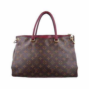 ルイヴィトン Louis Vuitton ショルダーバッグ レディース パラス モノグラム/ブラウン系×スリーズ モノグラムキャンバス×カーフレザー M41175 CA3196