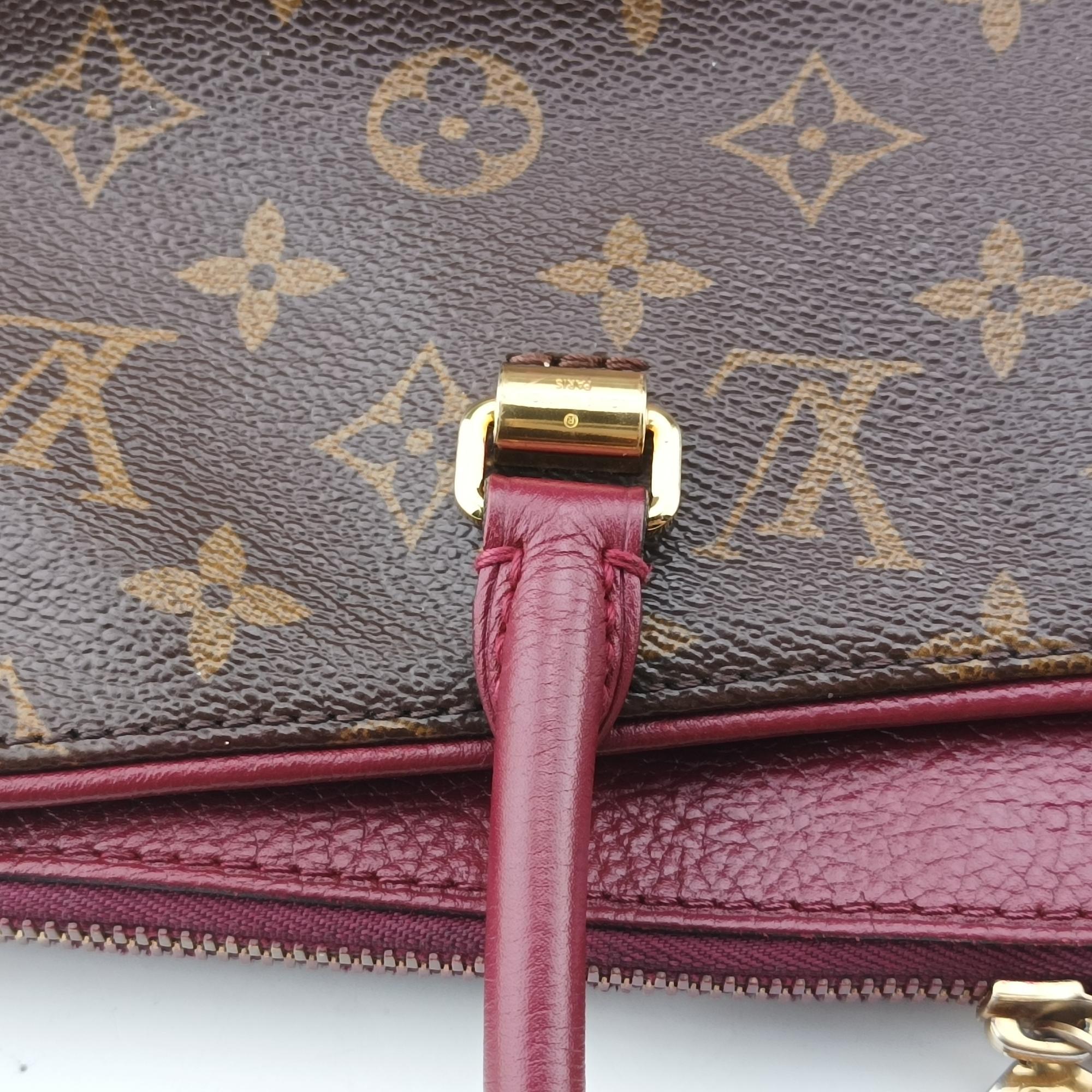 ルイヴィトン Louis Vuitton ショルダーバッグ レディース パラス モノグラム/ブラウン系×スリーズ モノグラムキャンバス×カーフレザー M41175 CA3196