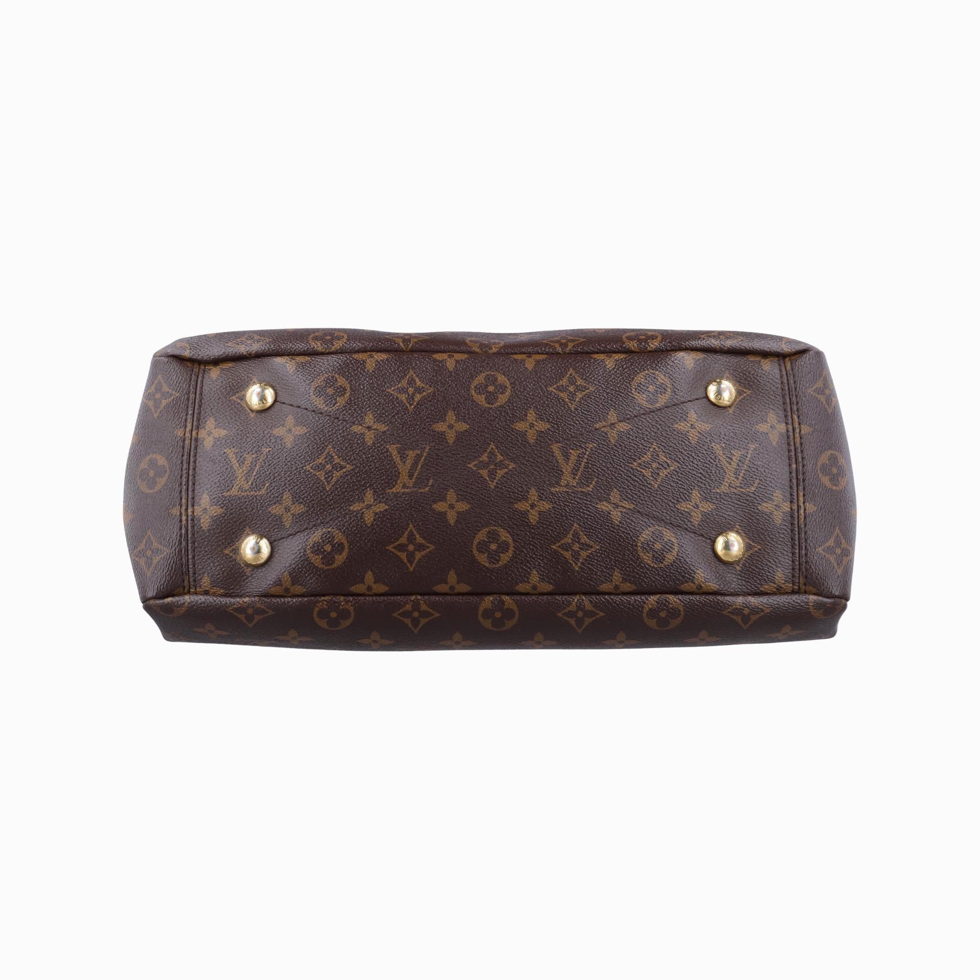 ルイヴィトン Louis Vuitton ショルダーバッグ レディース パラス モノグラム/ブラウン系×スリーズ モノグラムキャンバス×カーフレザー M41175 CA3196