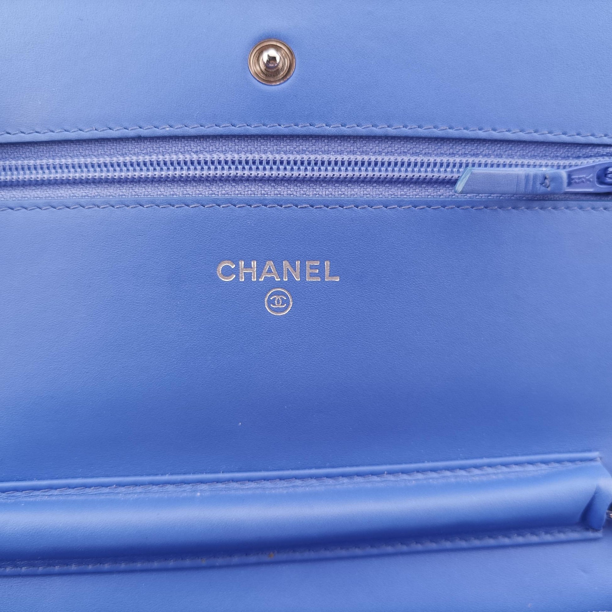 シャネル Chanel ショルダーバッグ レディース マトラッセ ココマーク ブルー パテント A33814 21784521