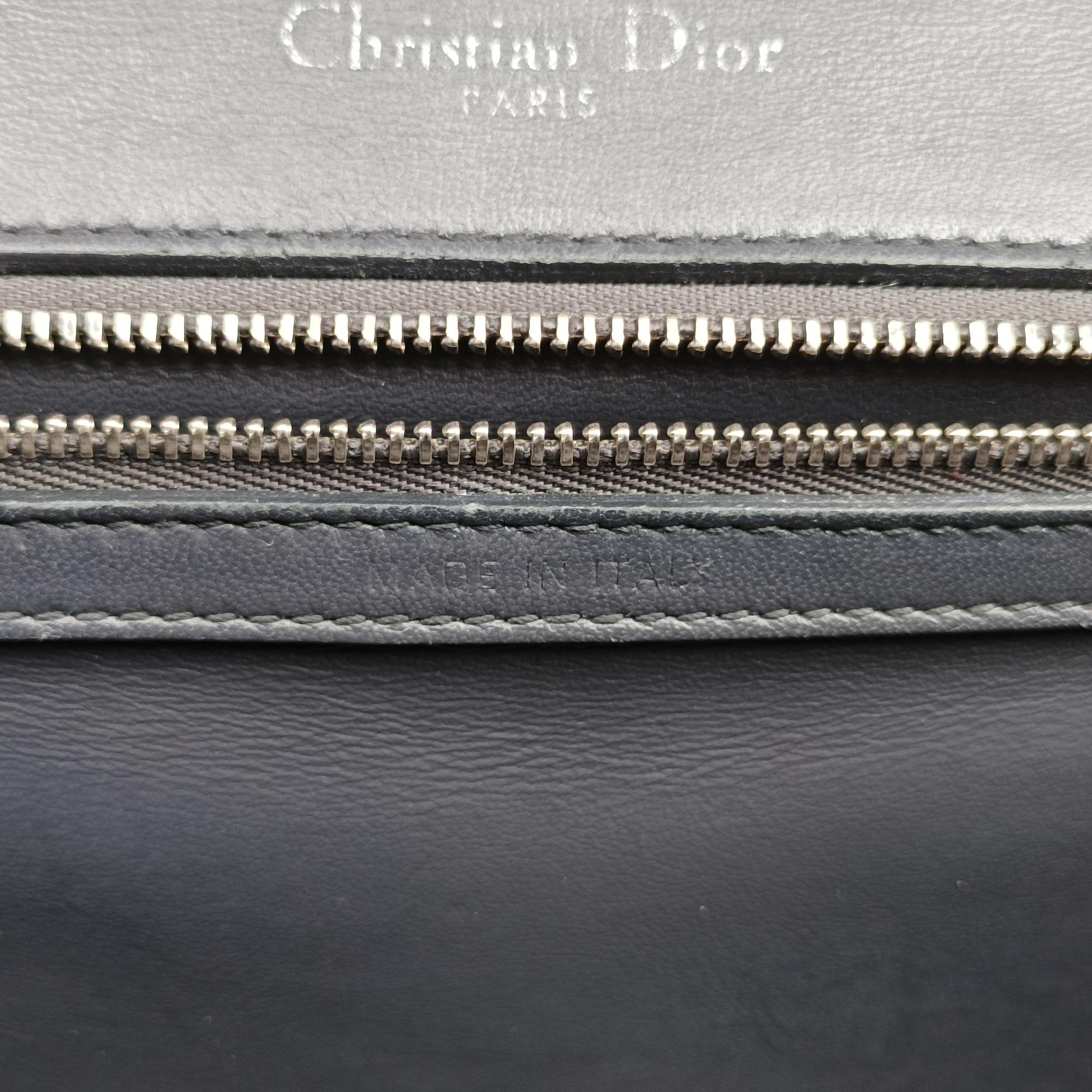 クリスチャンディオール Christian Dior ショルダーバッグ レディース ディオラマ ブルー パテント 09-BO-0126