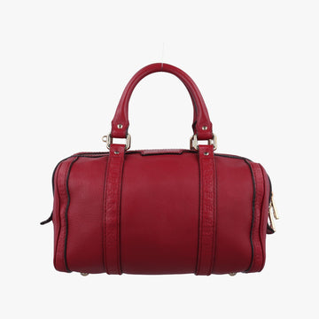 グッチ Gucci ボストンバッグ レディース マイクログッチシマ レッド レザー 269876 I012367688