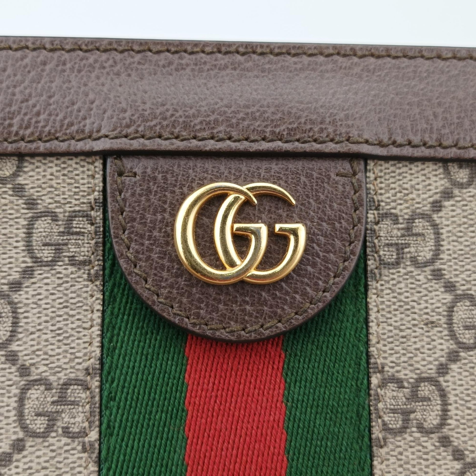 グッチ Gucci ショルダーバッグ レディース オフィディア ブラウン×レッド×グリーン PVCコーティングキャンバス×レザー 503877 C030095940